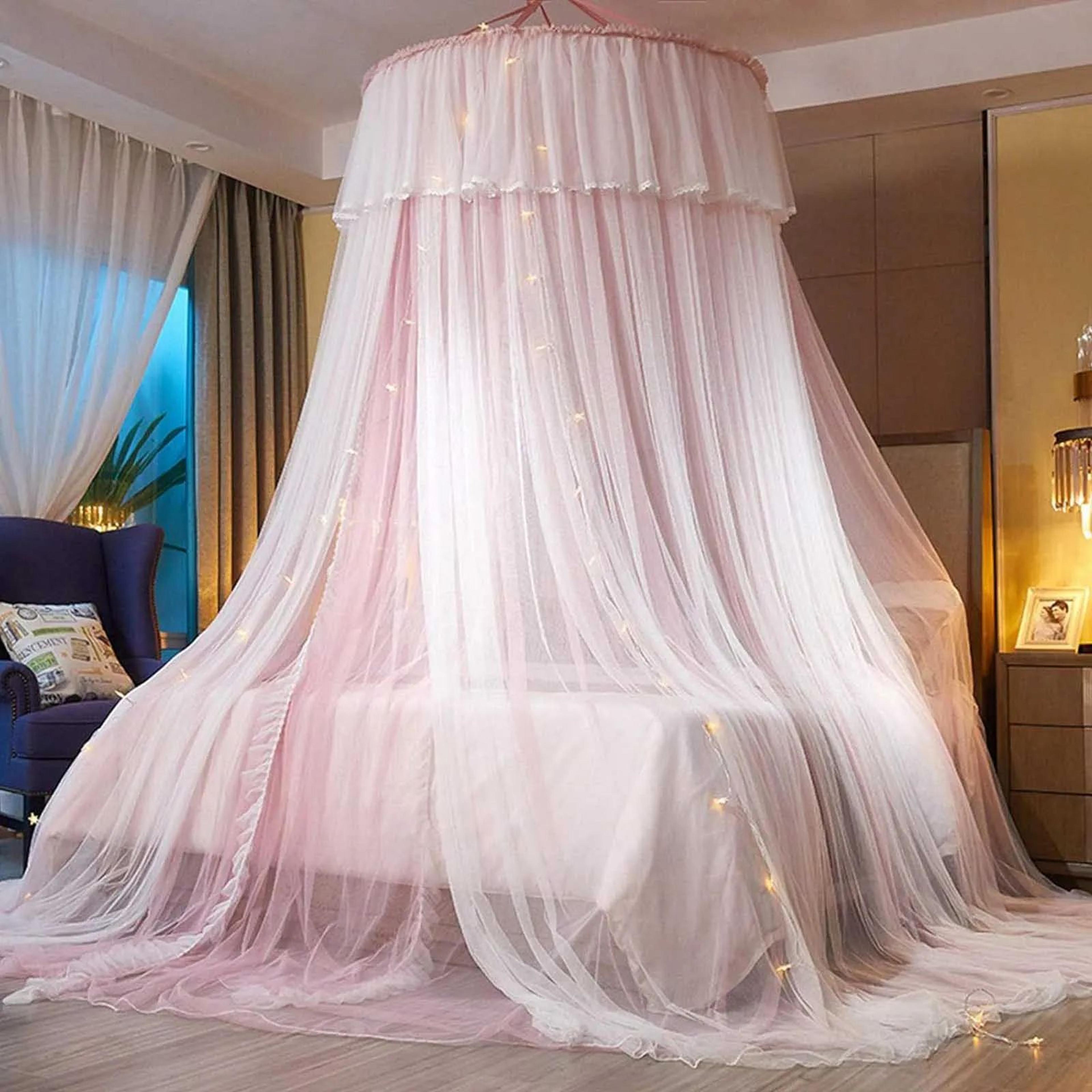 princess bed canopy double layer mosquito net