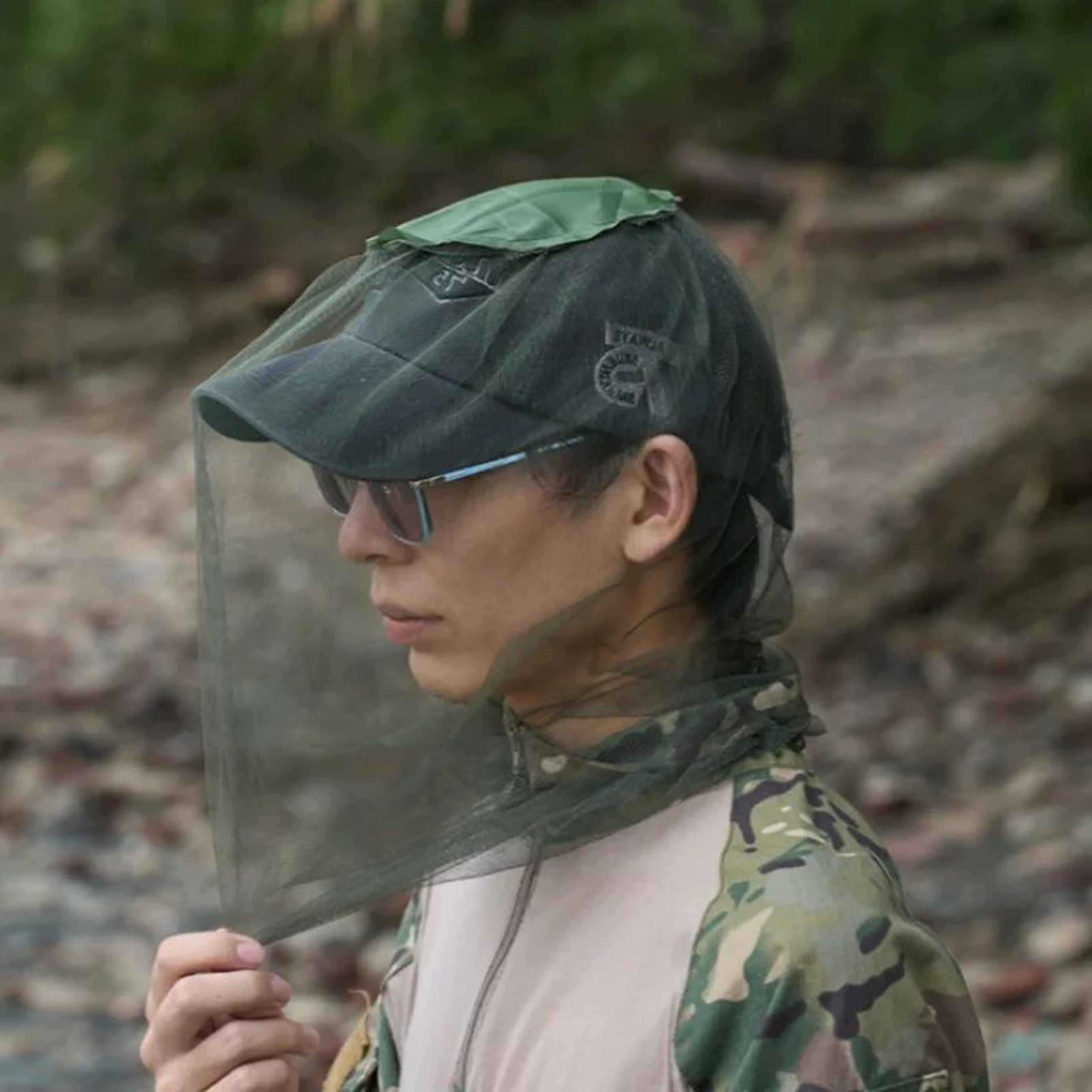 mosquito head net breathable face and neck cover