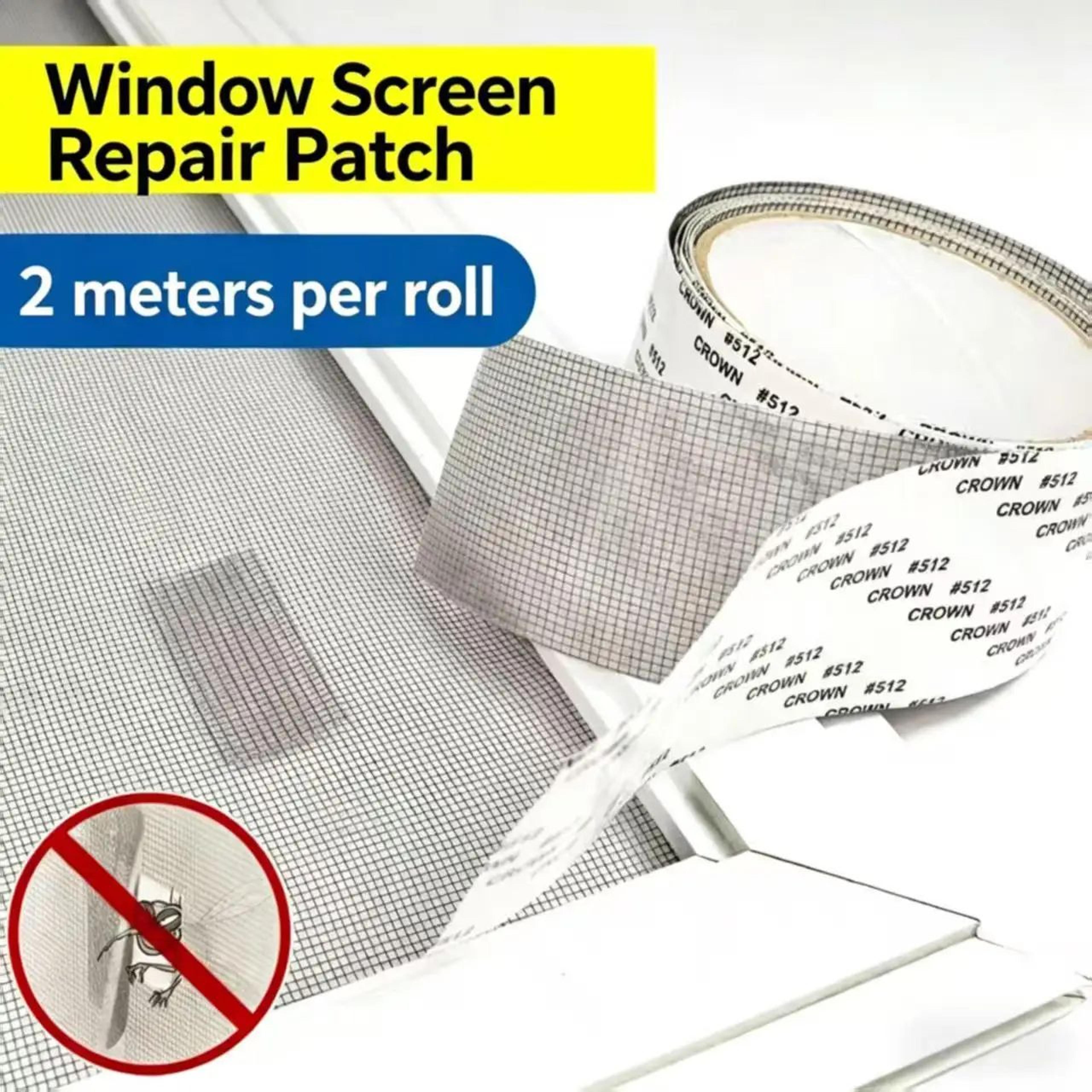 waterproof screen repair tape self adhesive mesh patch