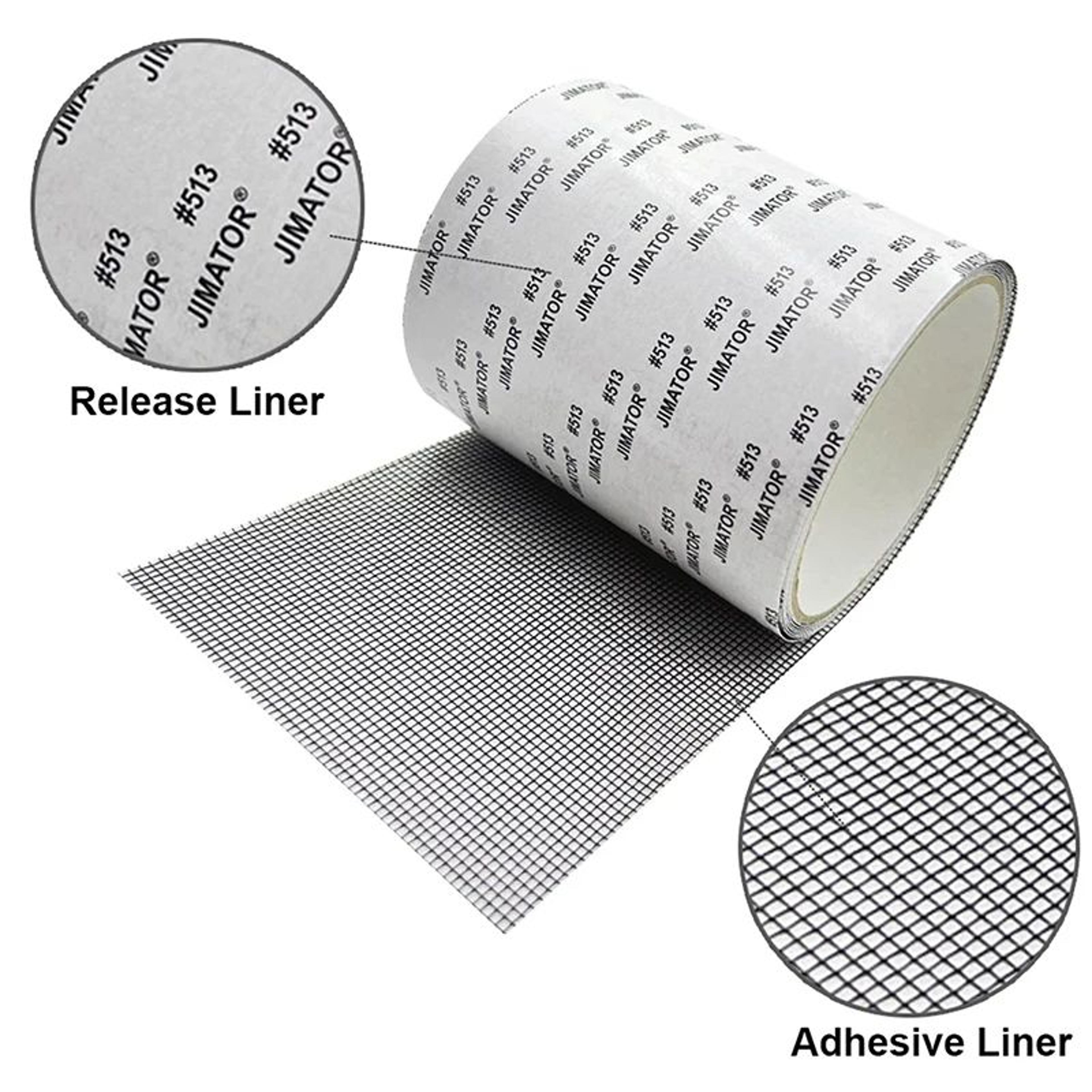 self adhesive window screen repair tape insect mesh patch