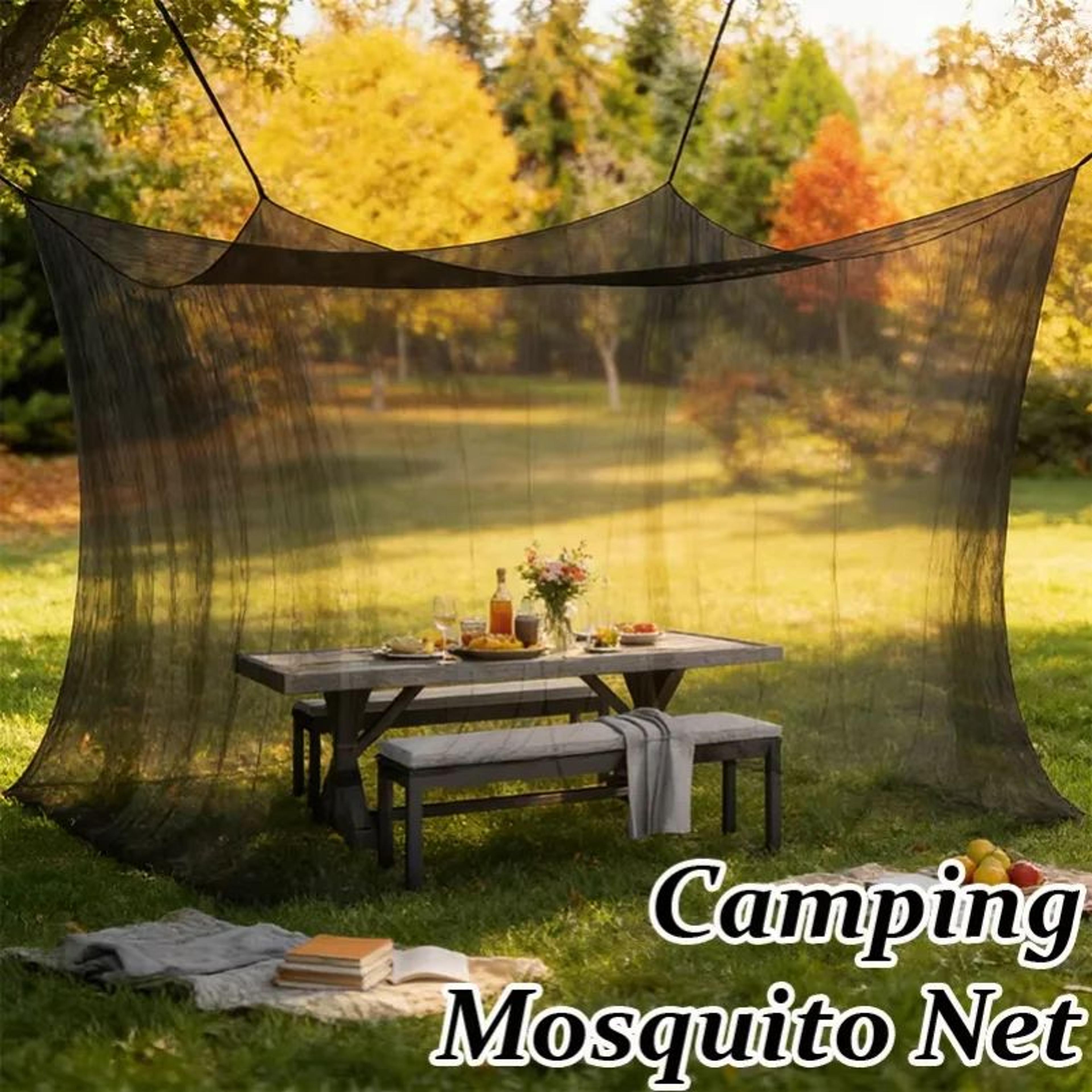 portable outdoor mosquito net tent large patio mesh shelter