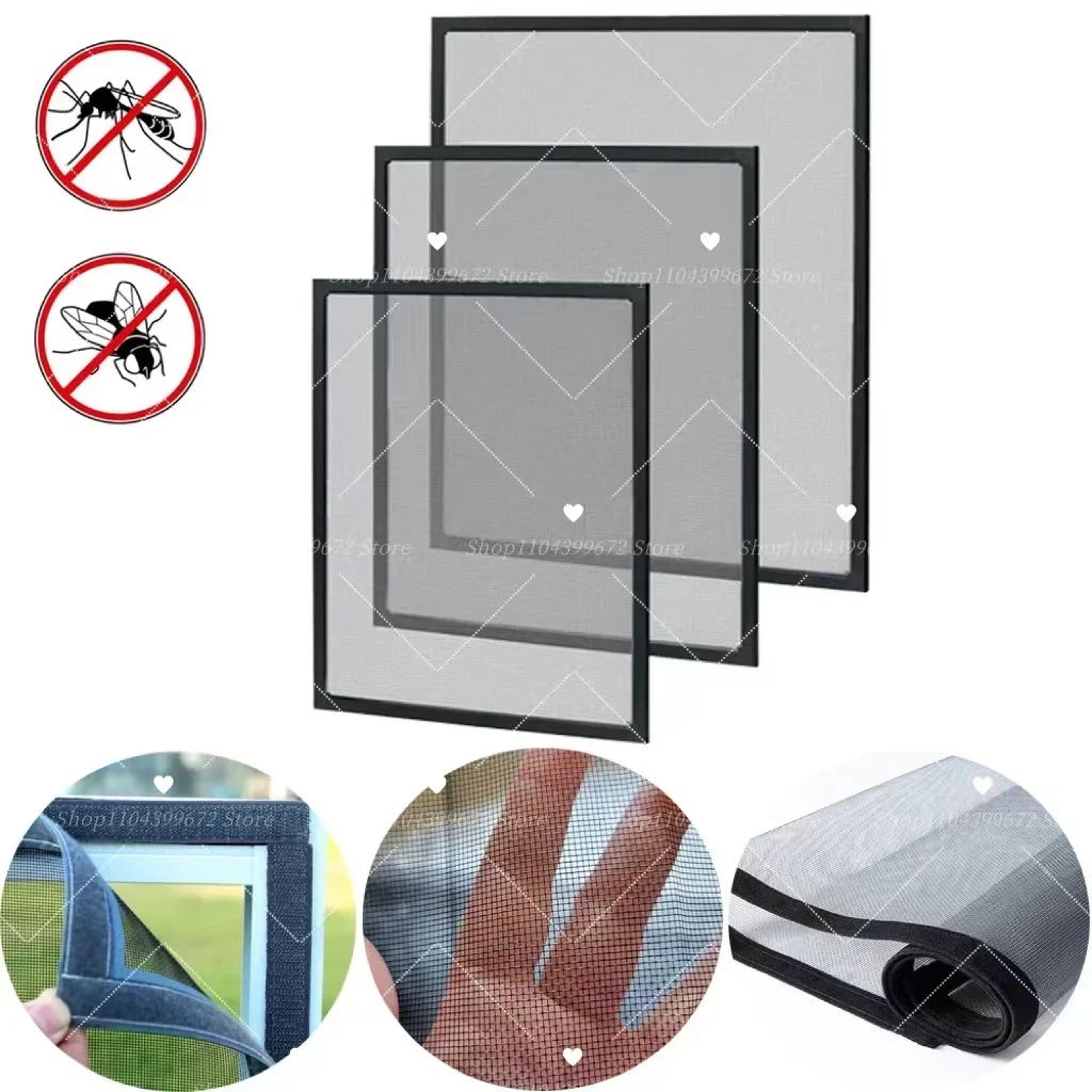 custom black mosquito window screen invisible fiberglass mesh