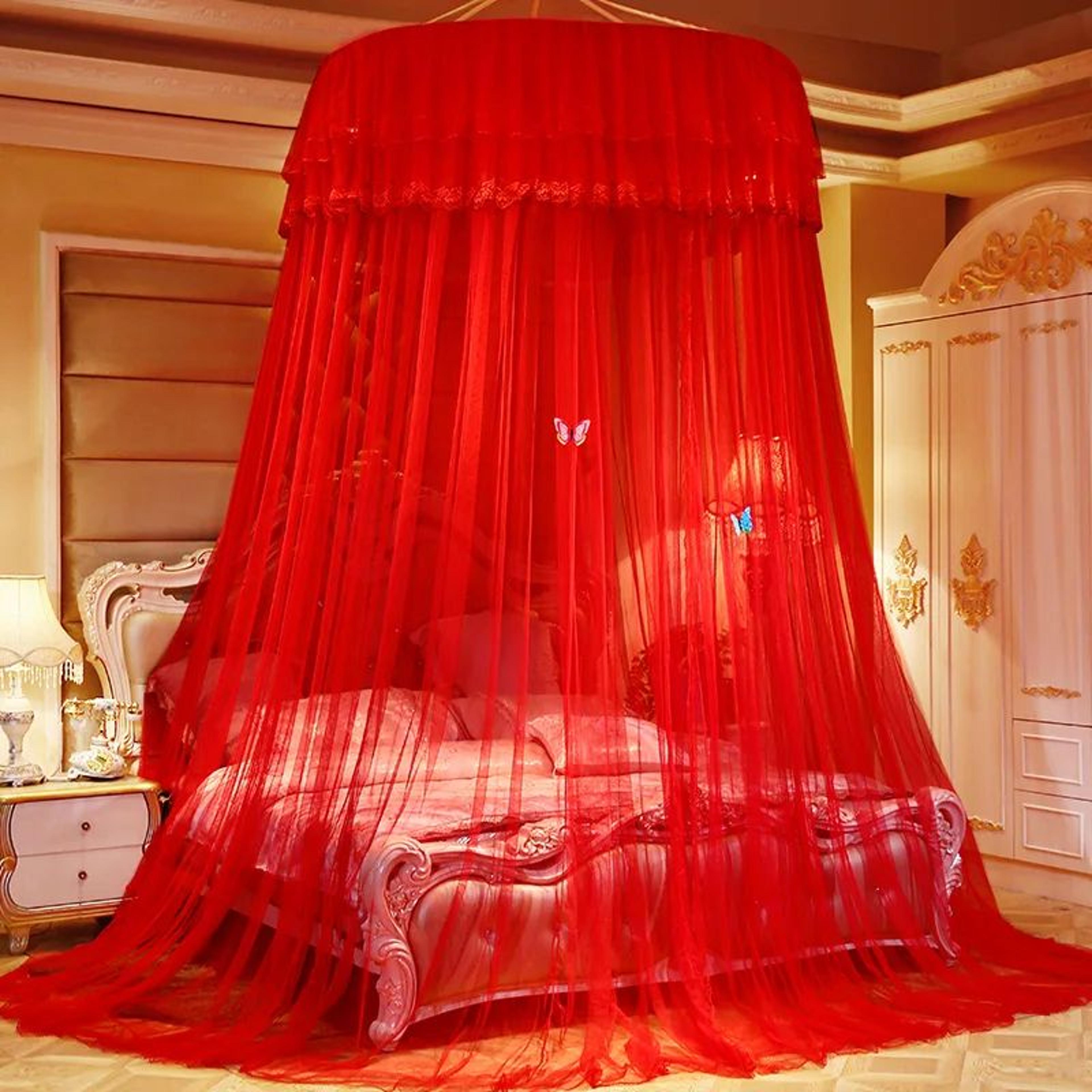 round bed canopy mosquito net decorative hanging curtain