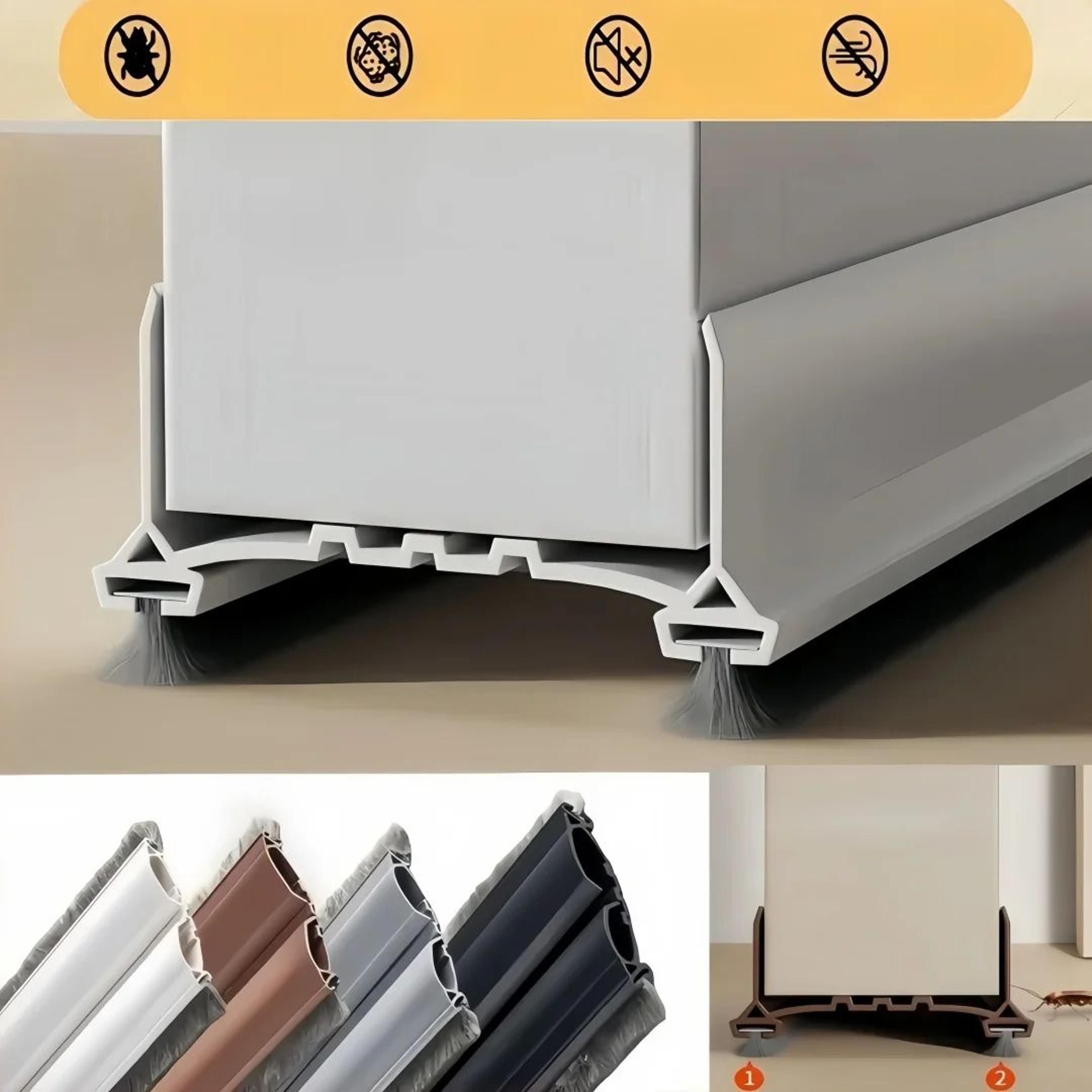 felt door bottom draft stopper seal