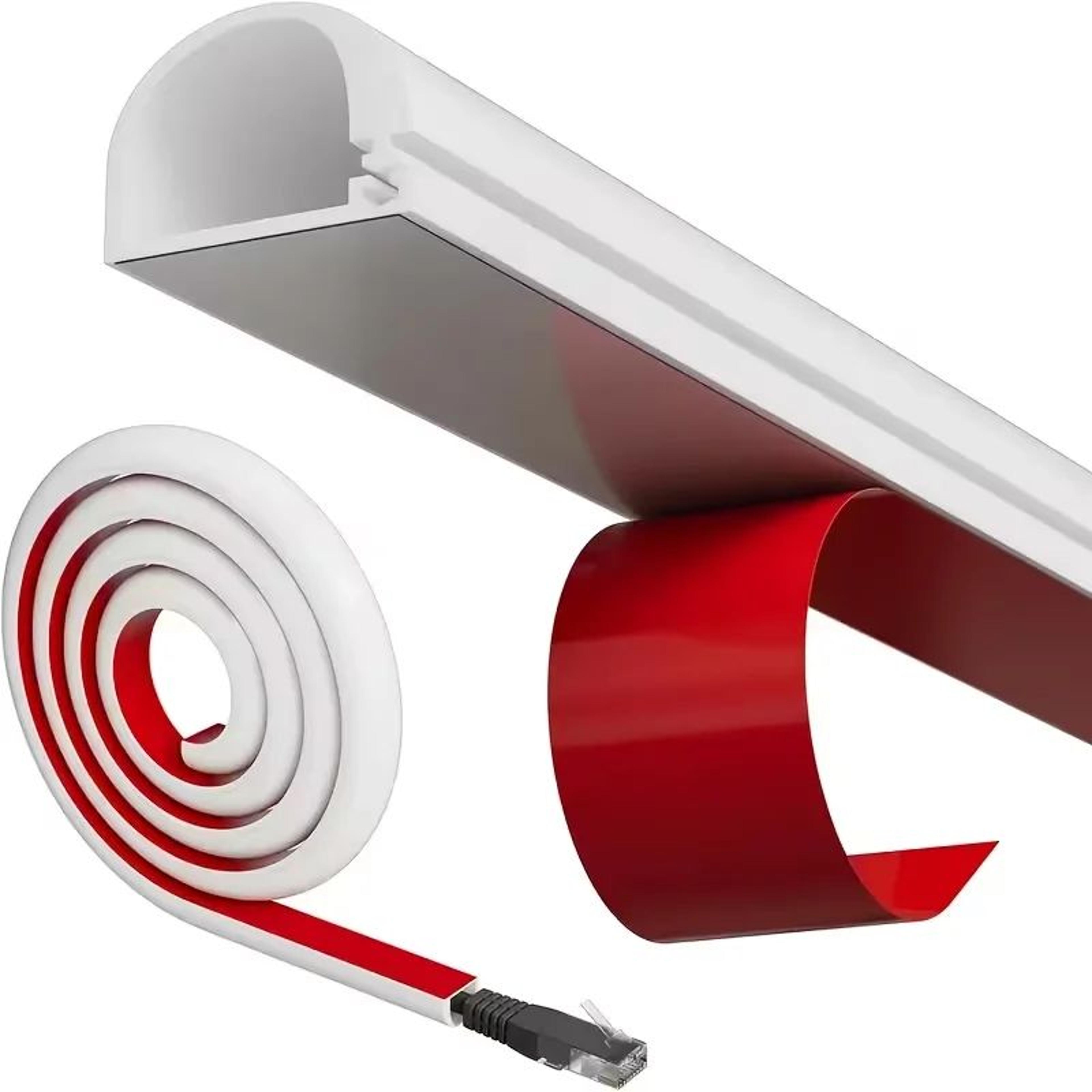 cut to fit cable concealer wire cover