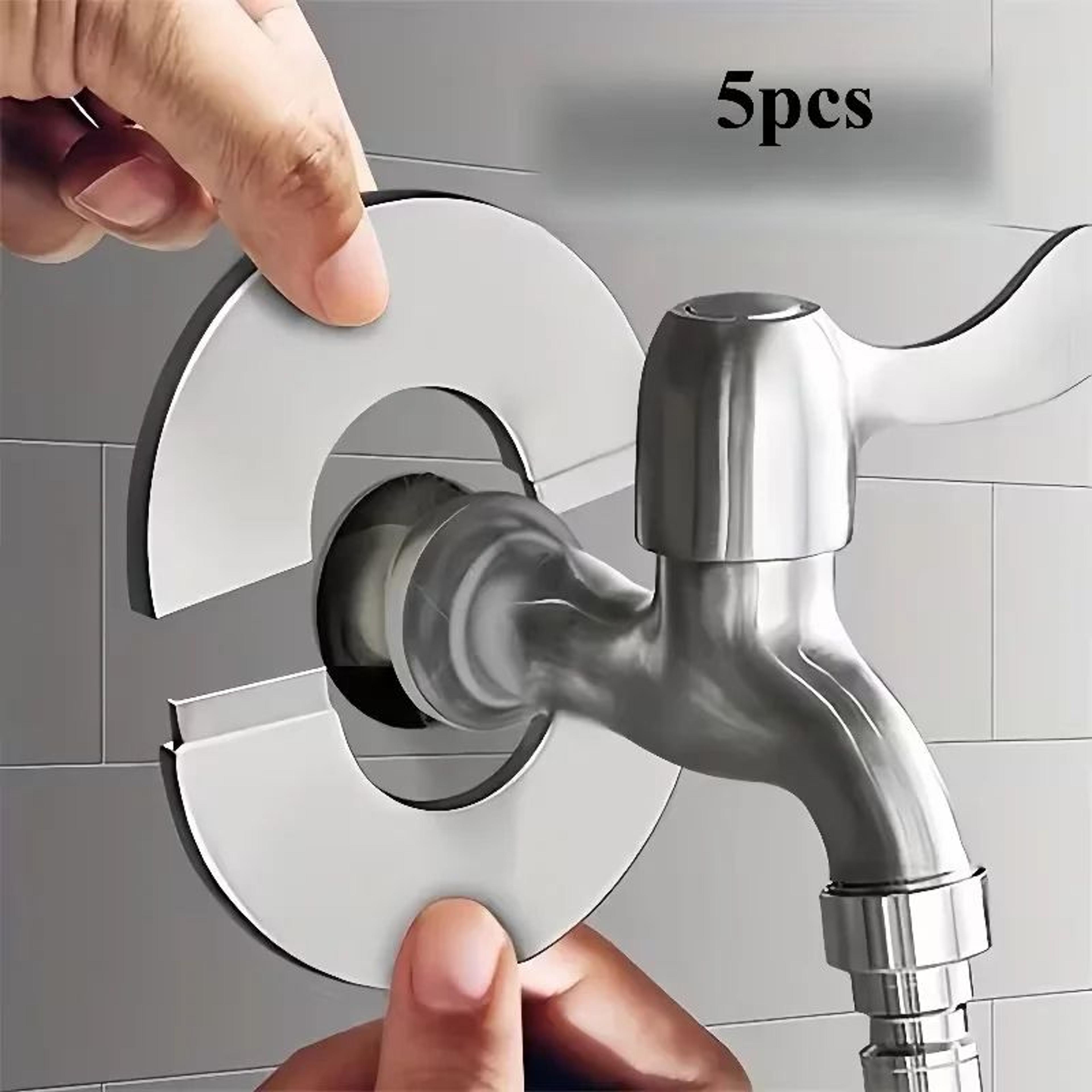 stainless steel faucet pipe wall covers