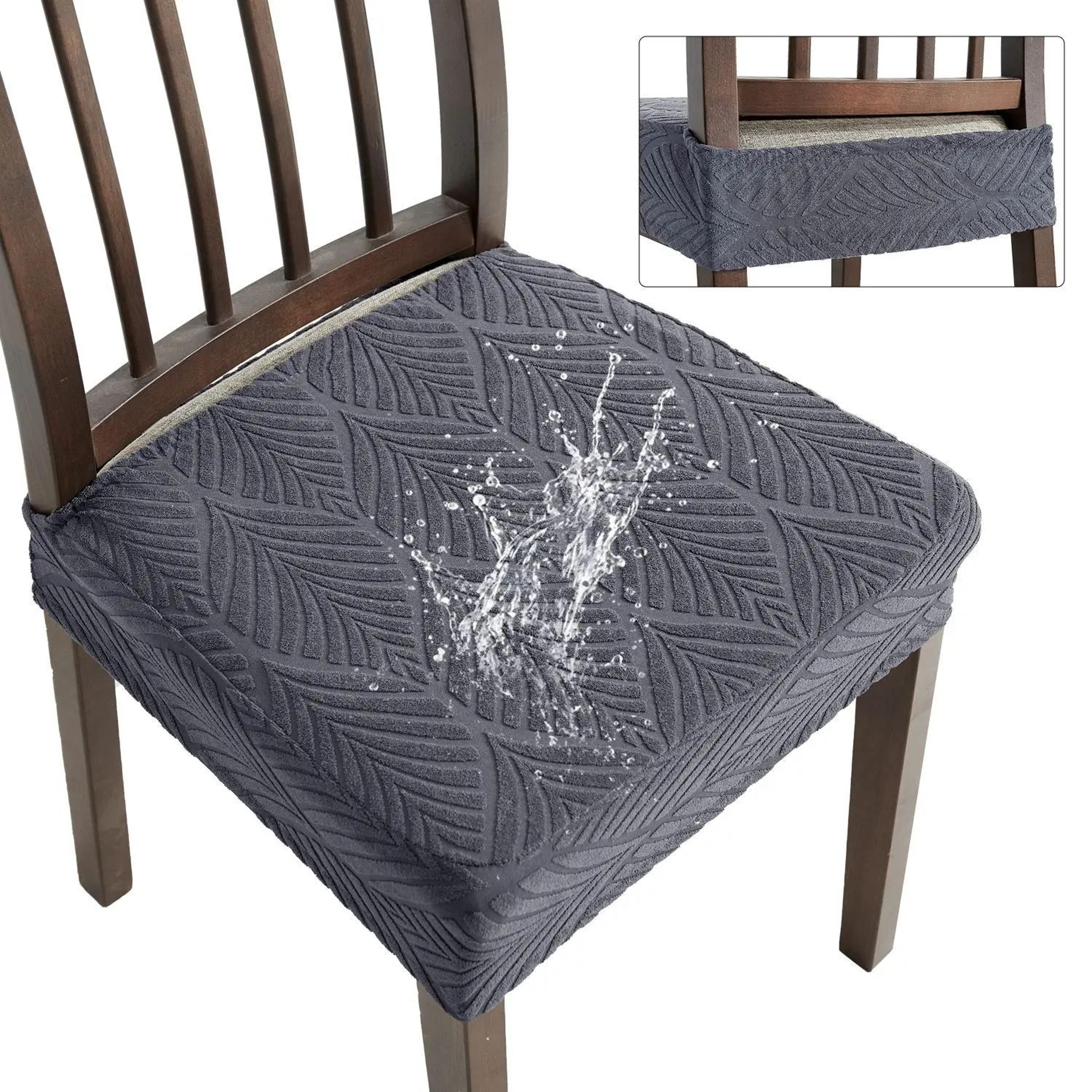 jacquard stretch dining chair cover