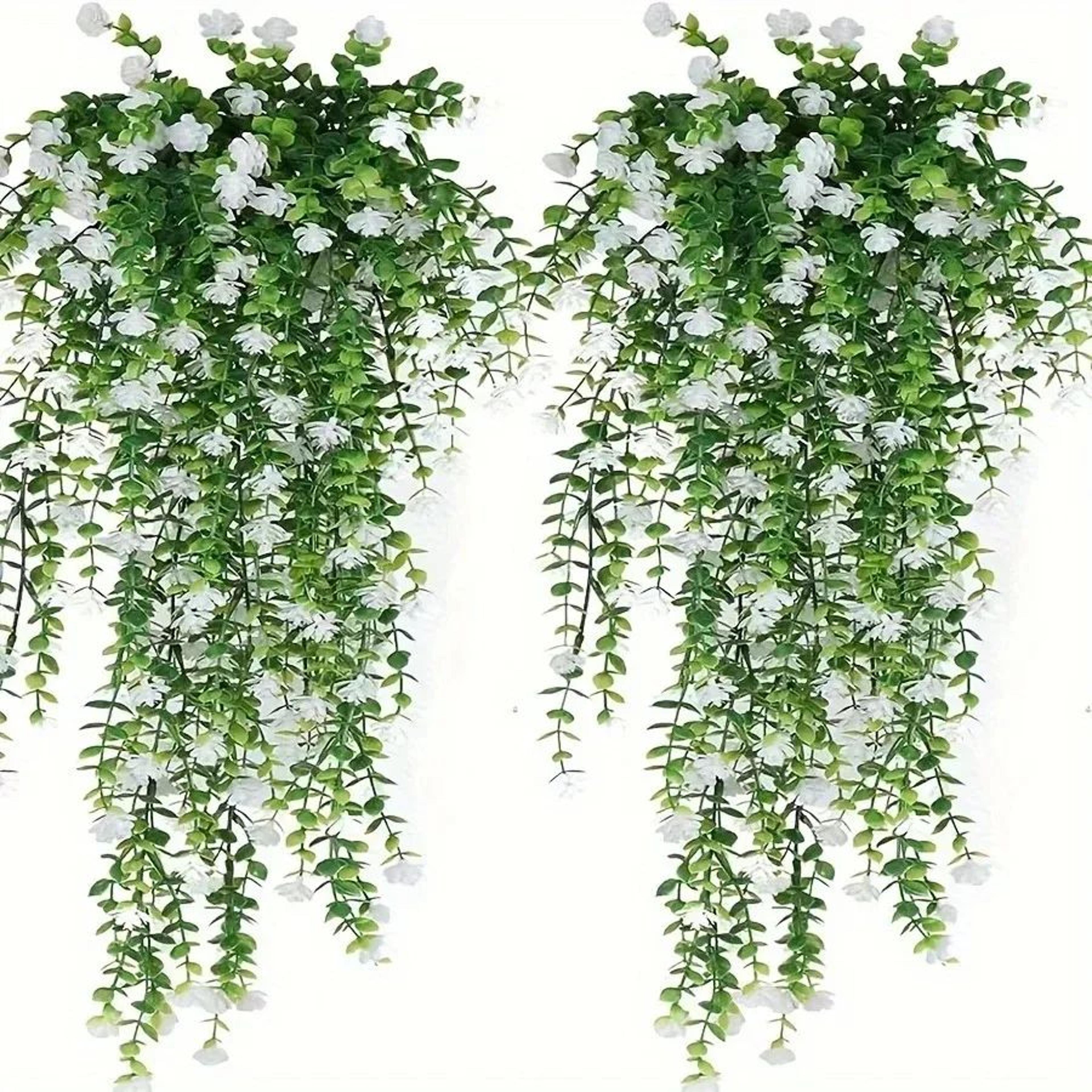 artificial hanging eucalyptus greenery vine