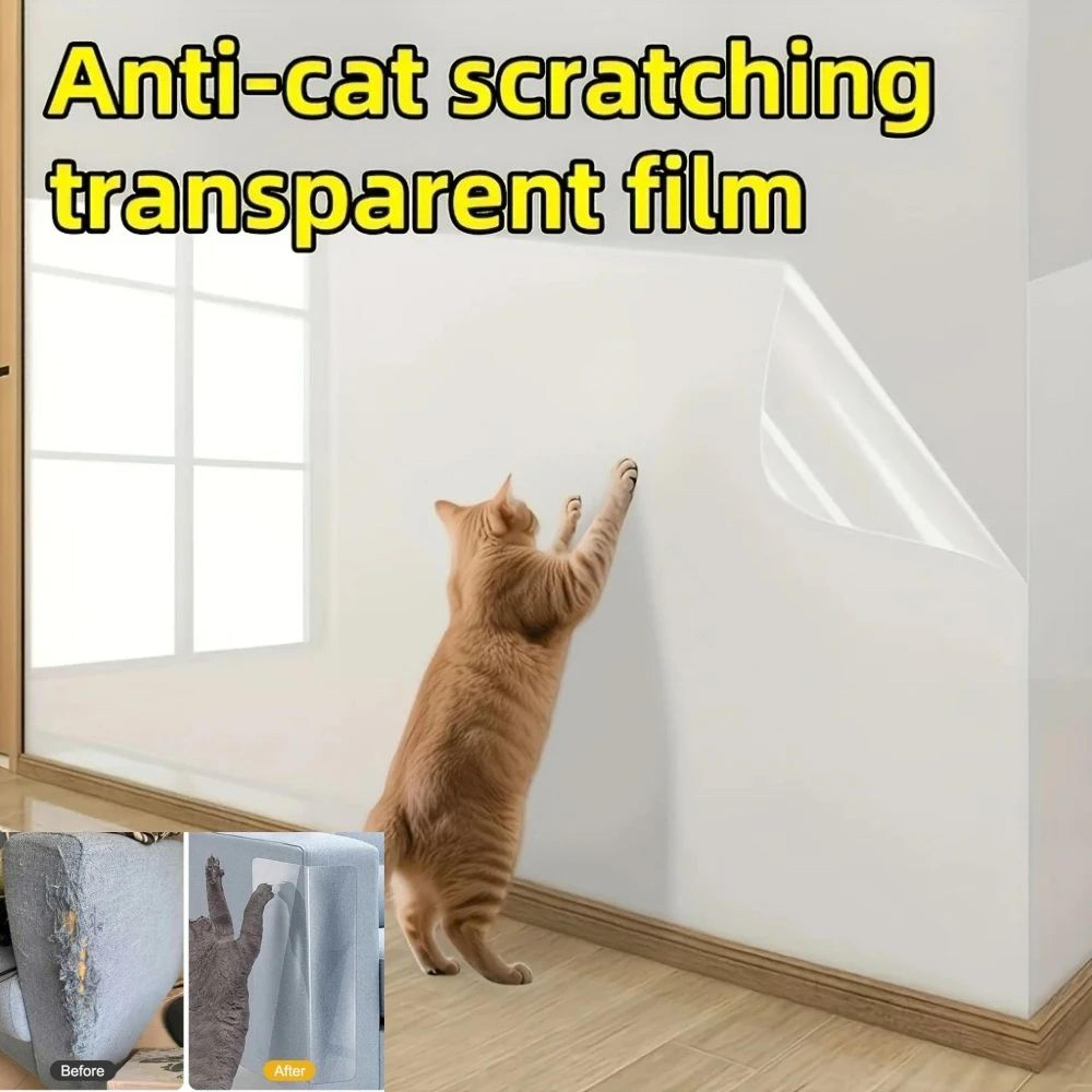 transparent cat scratch furniture protector