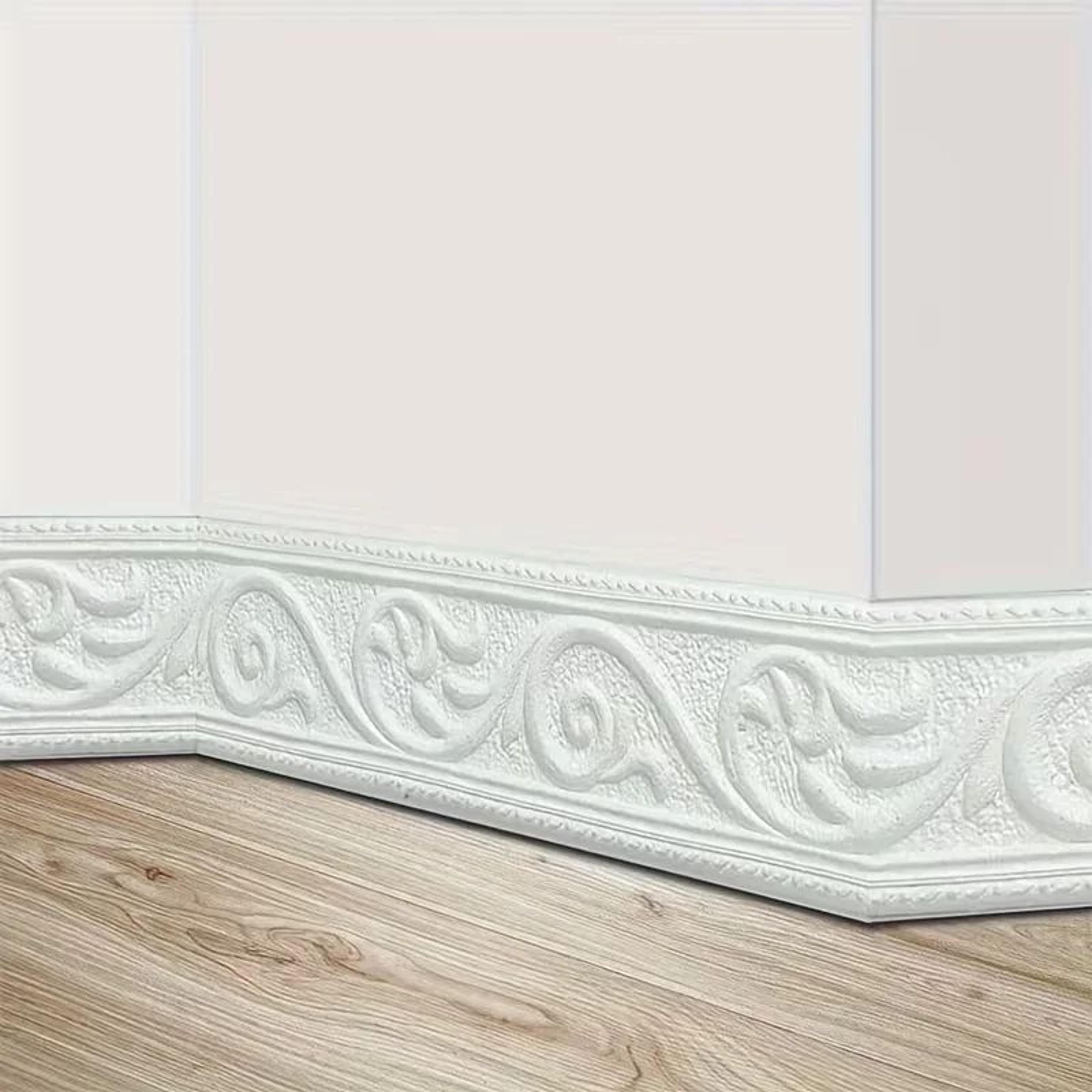 3d self adhesive waterproof baseboard trim