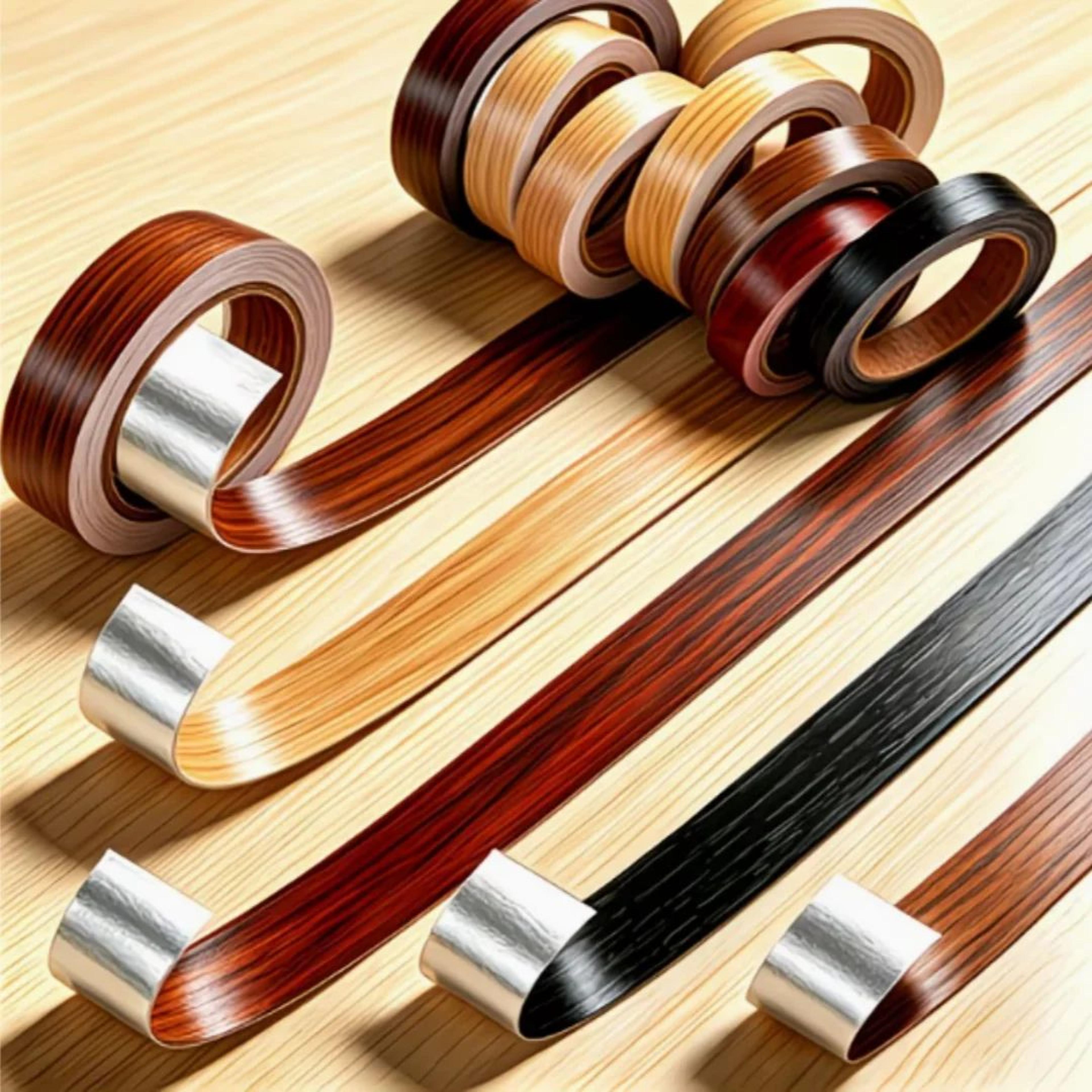 wood grain self adhesive edge banding tape