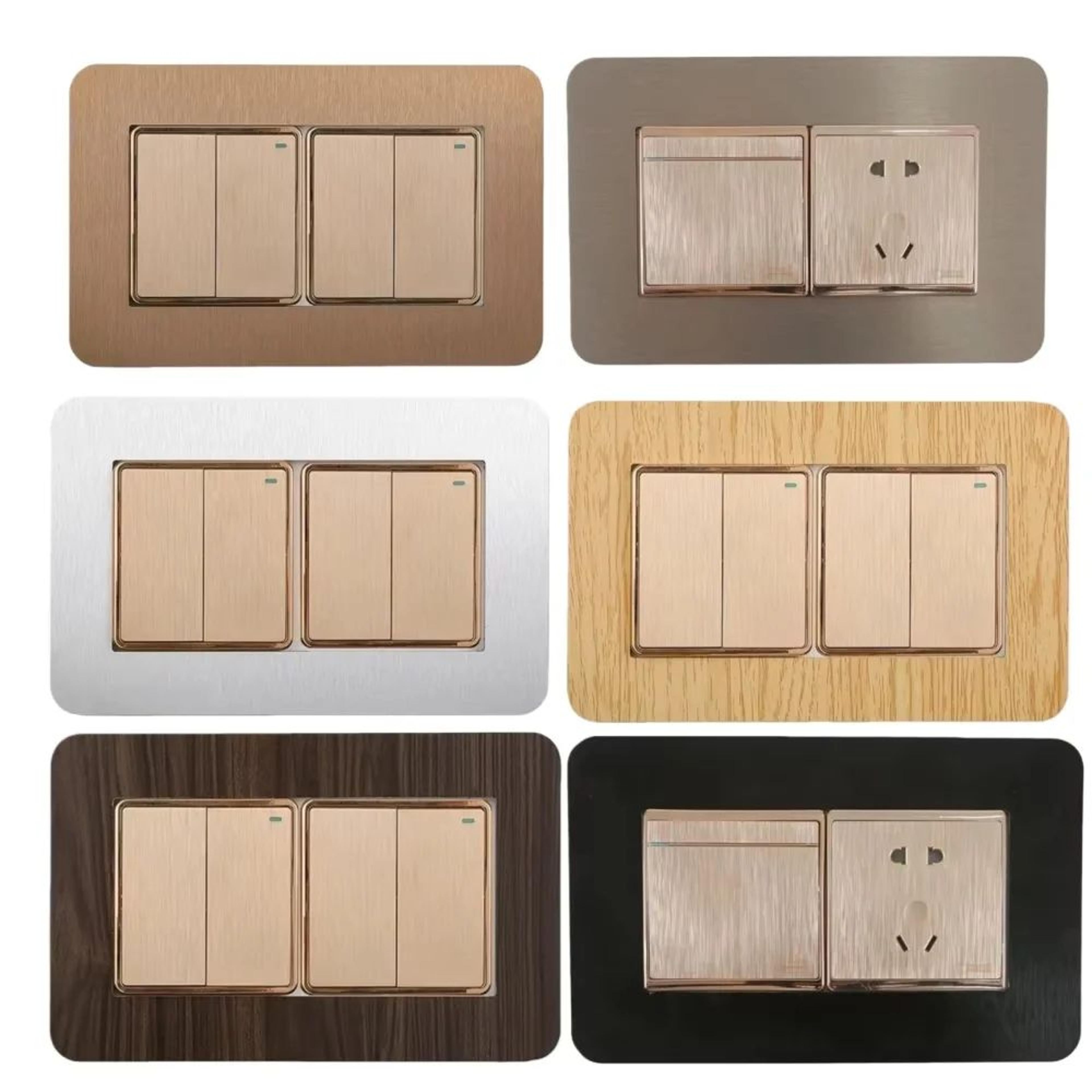 modern decorative light switch wall plate