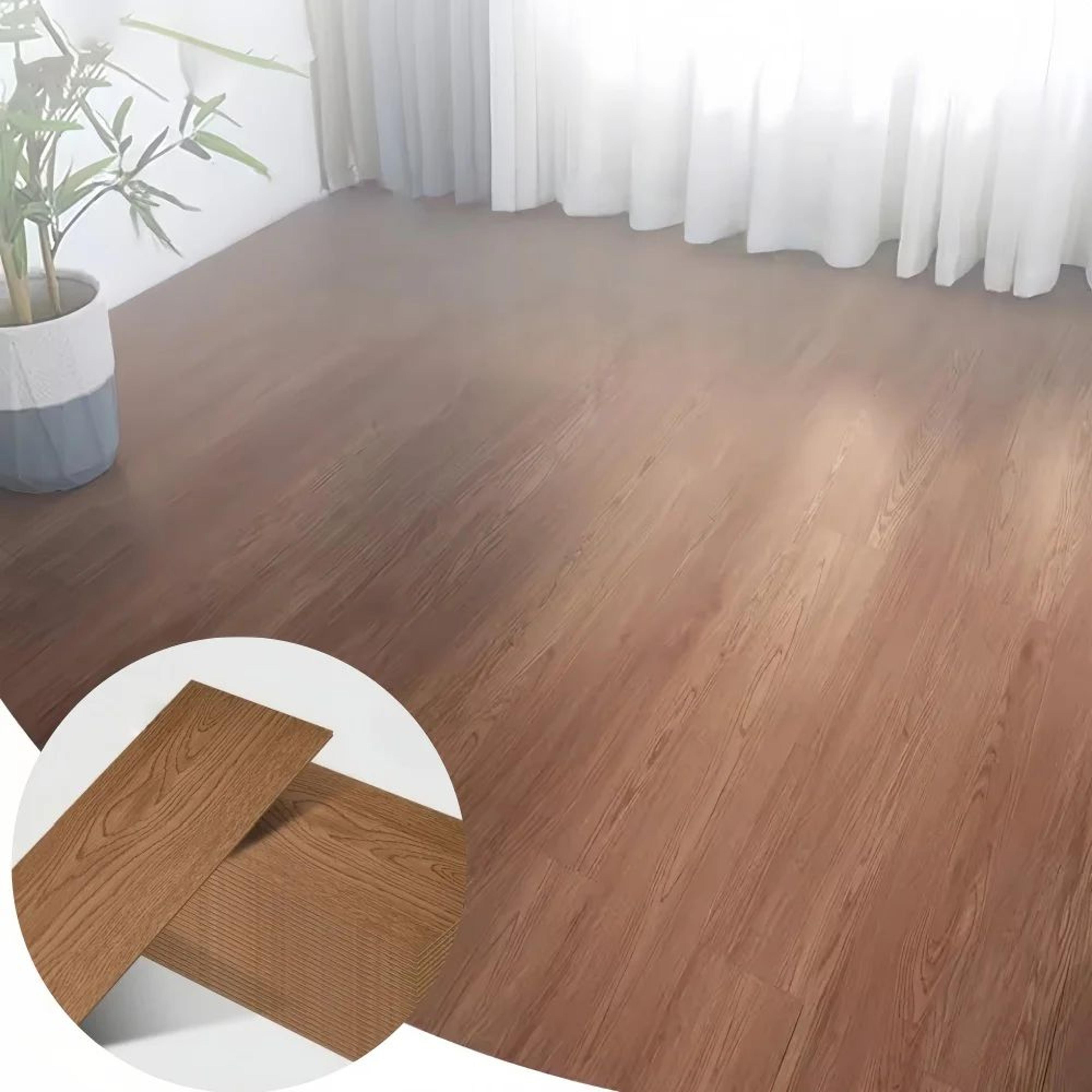 self adhesive wood grain flooring planks