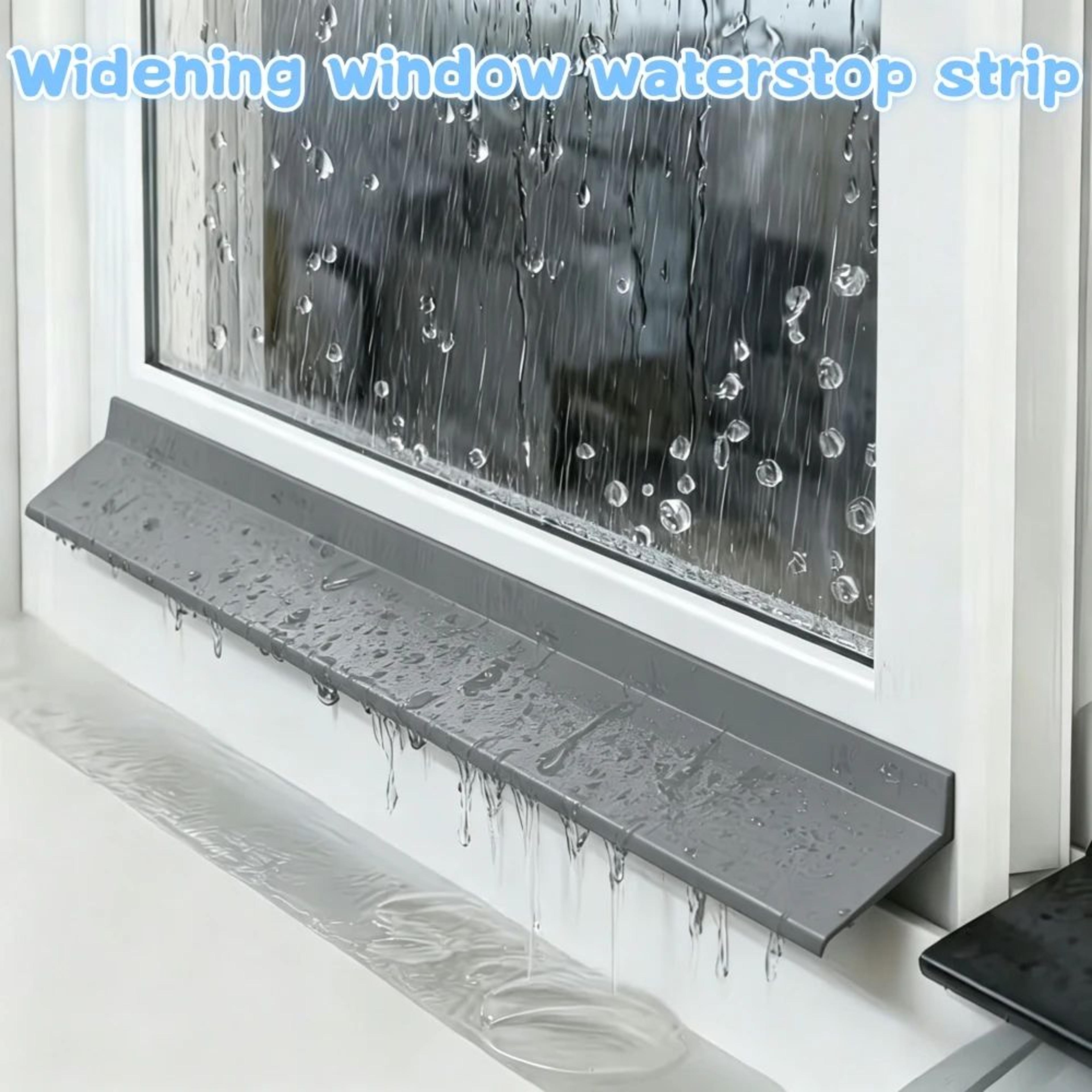 sliding window water blocking strip rain guard weather seal