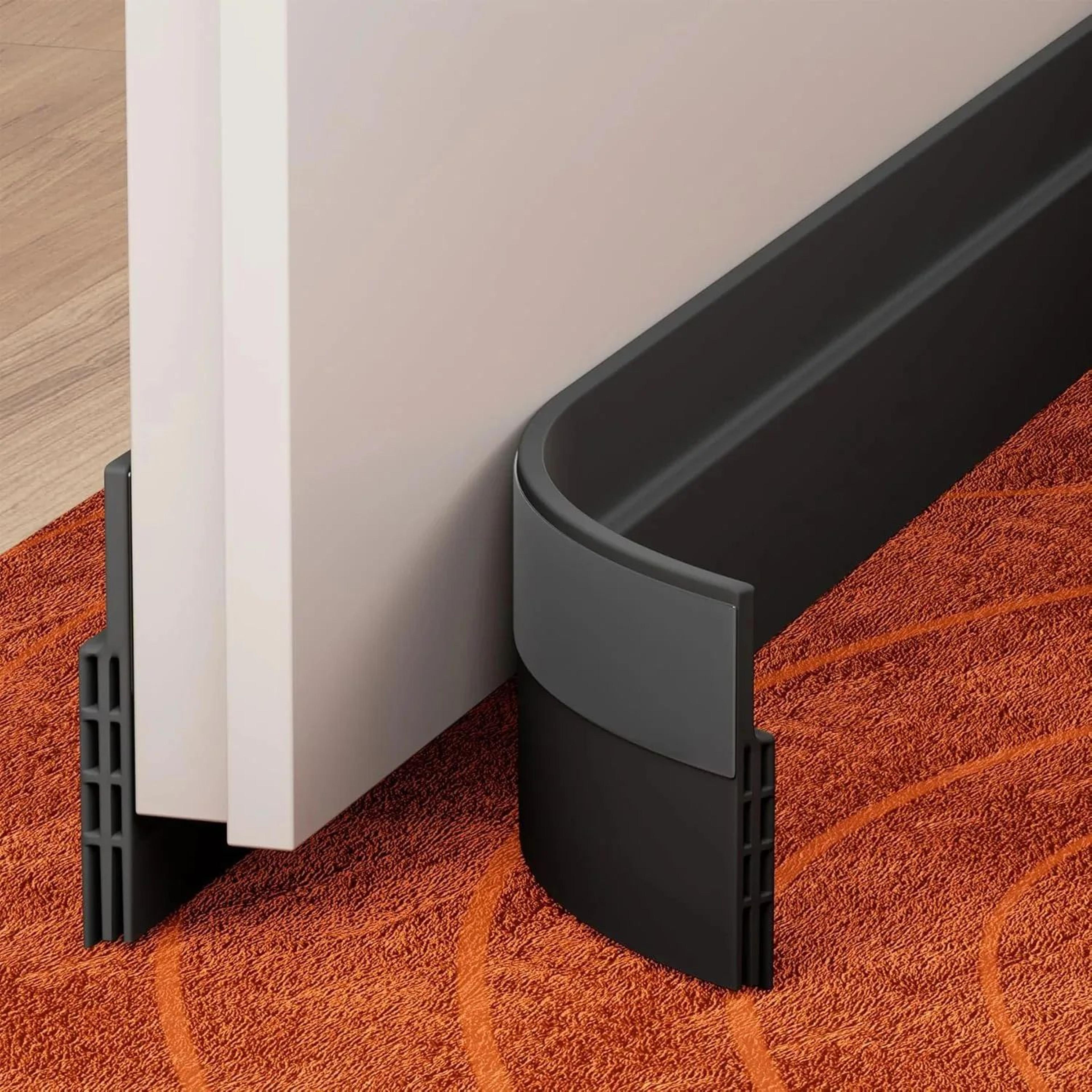 door draft stopper sweep dust noise weather seal