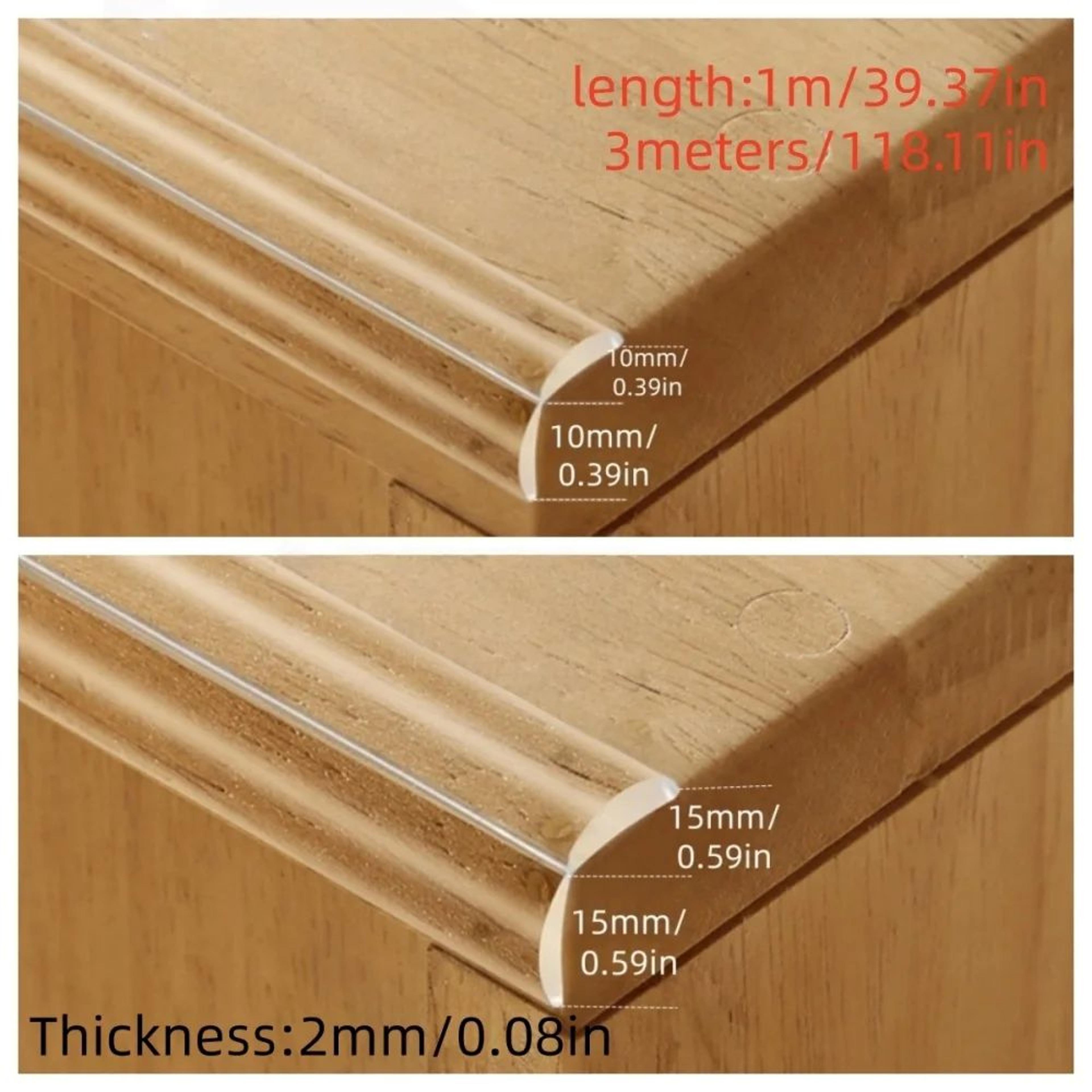 self adhesive silicone table edge guard protection strip