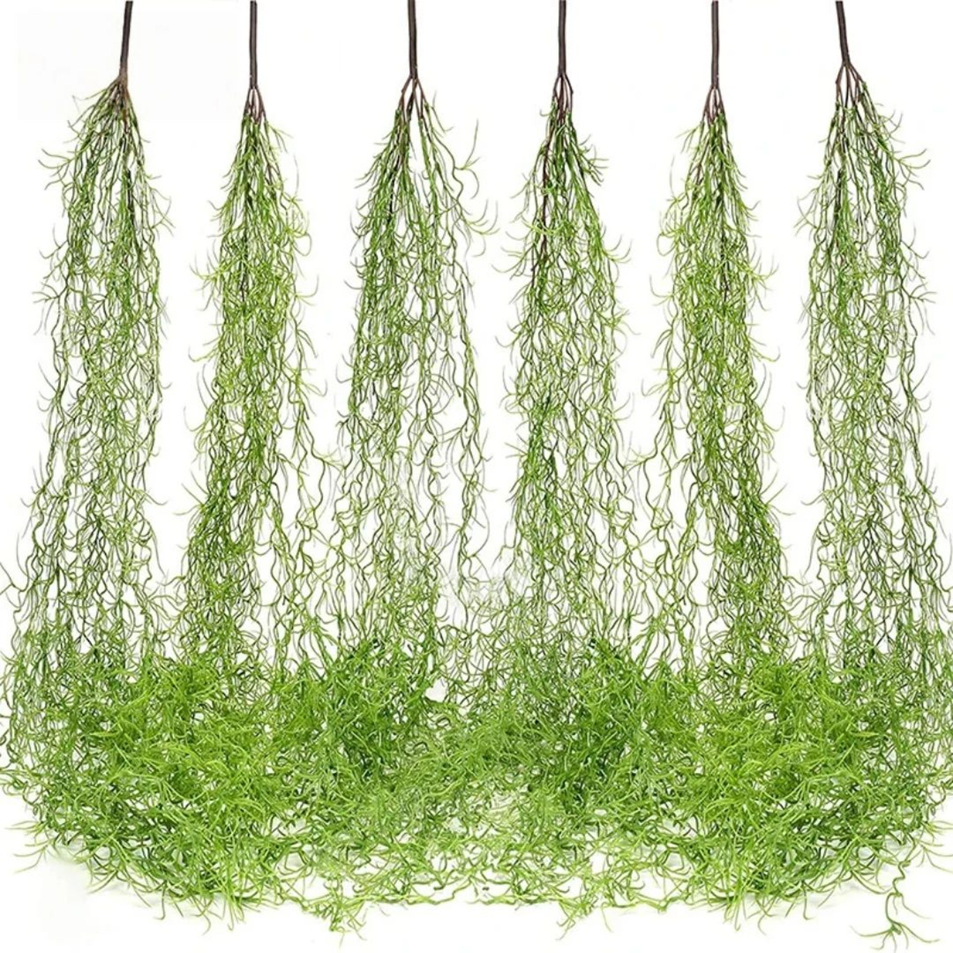 artificial hanging fern vine greenery decoration