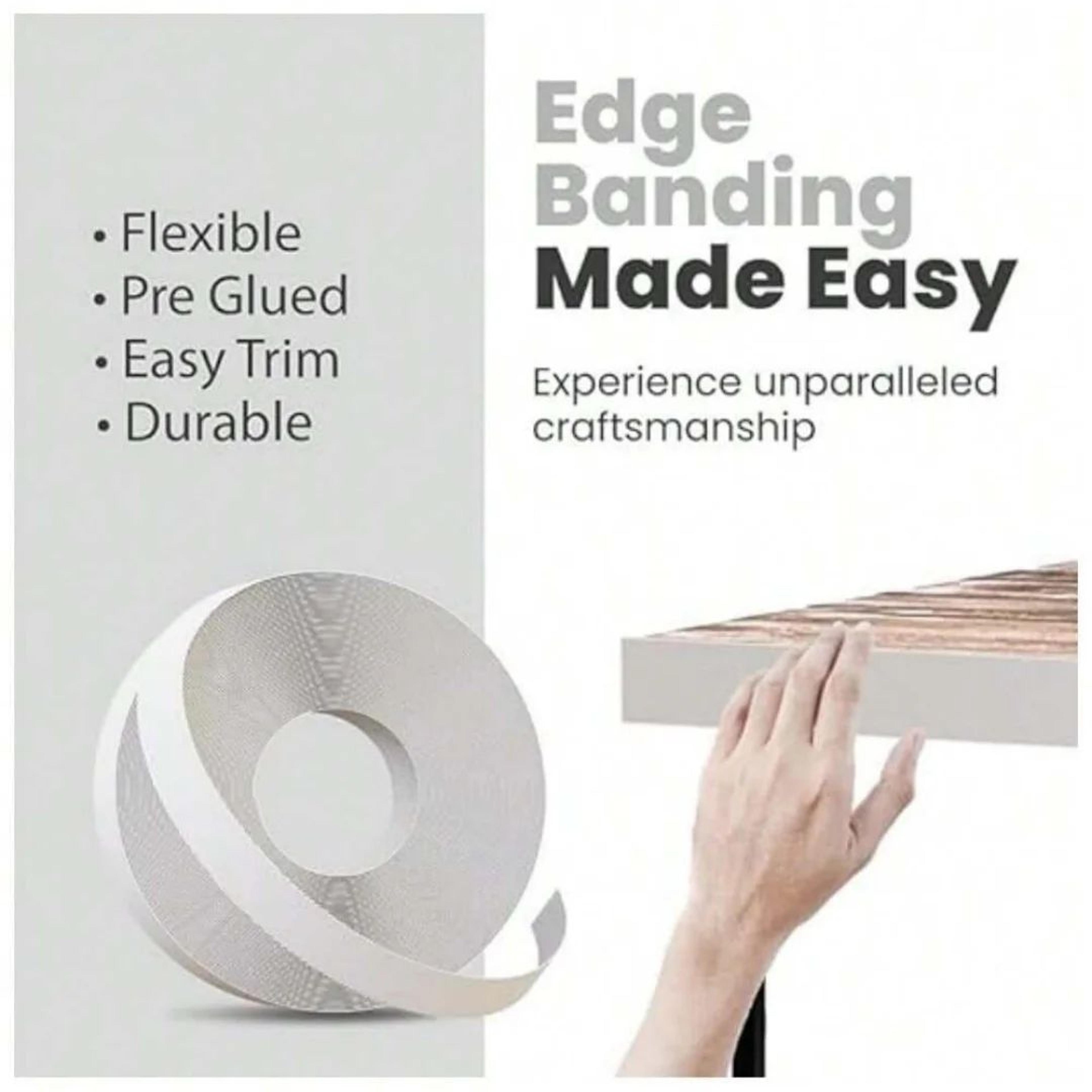 pre glued wood veneer edge banding furniture repair tape