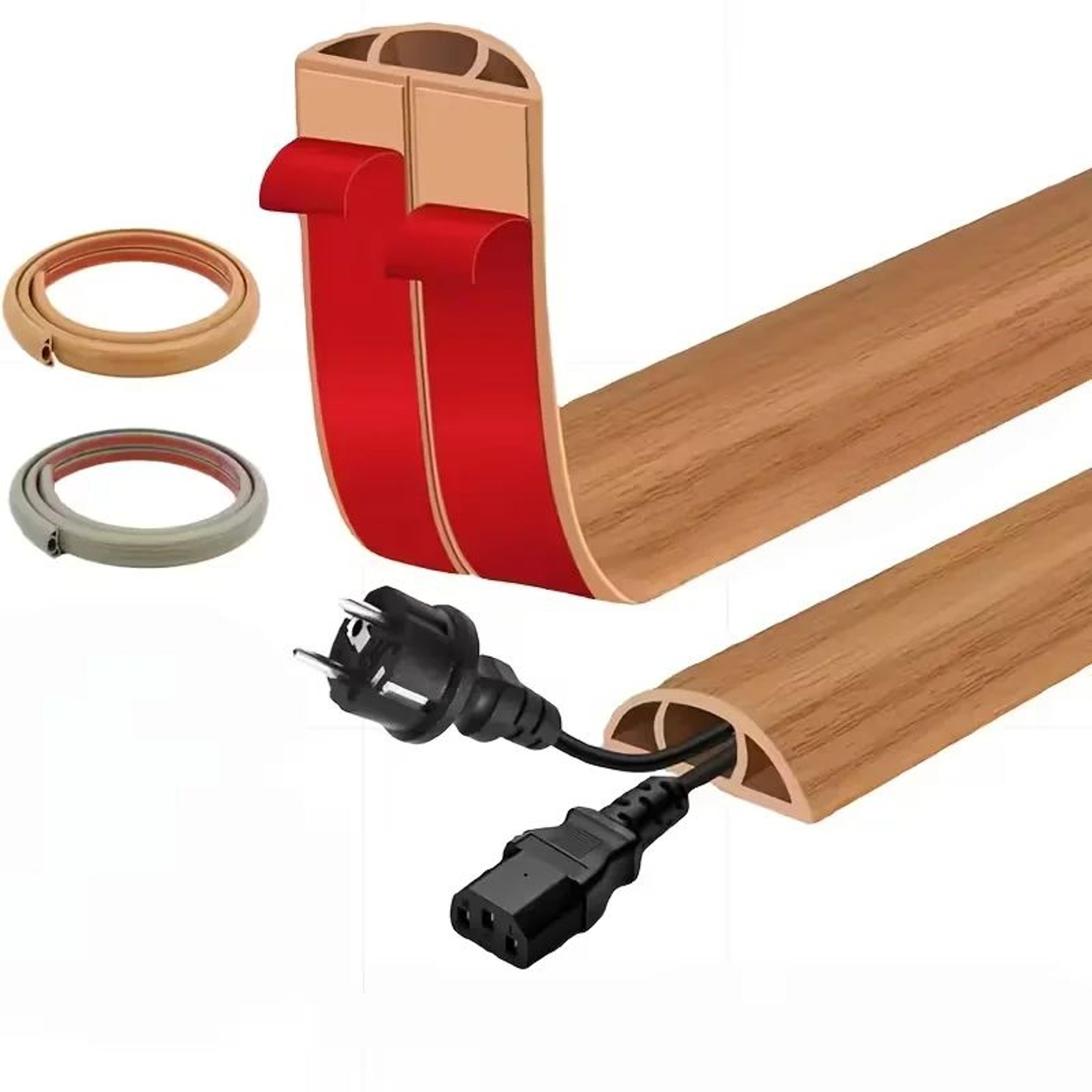 flexible floor cord cover flame retardant cable protector