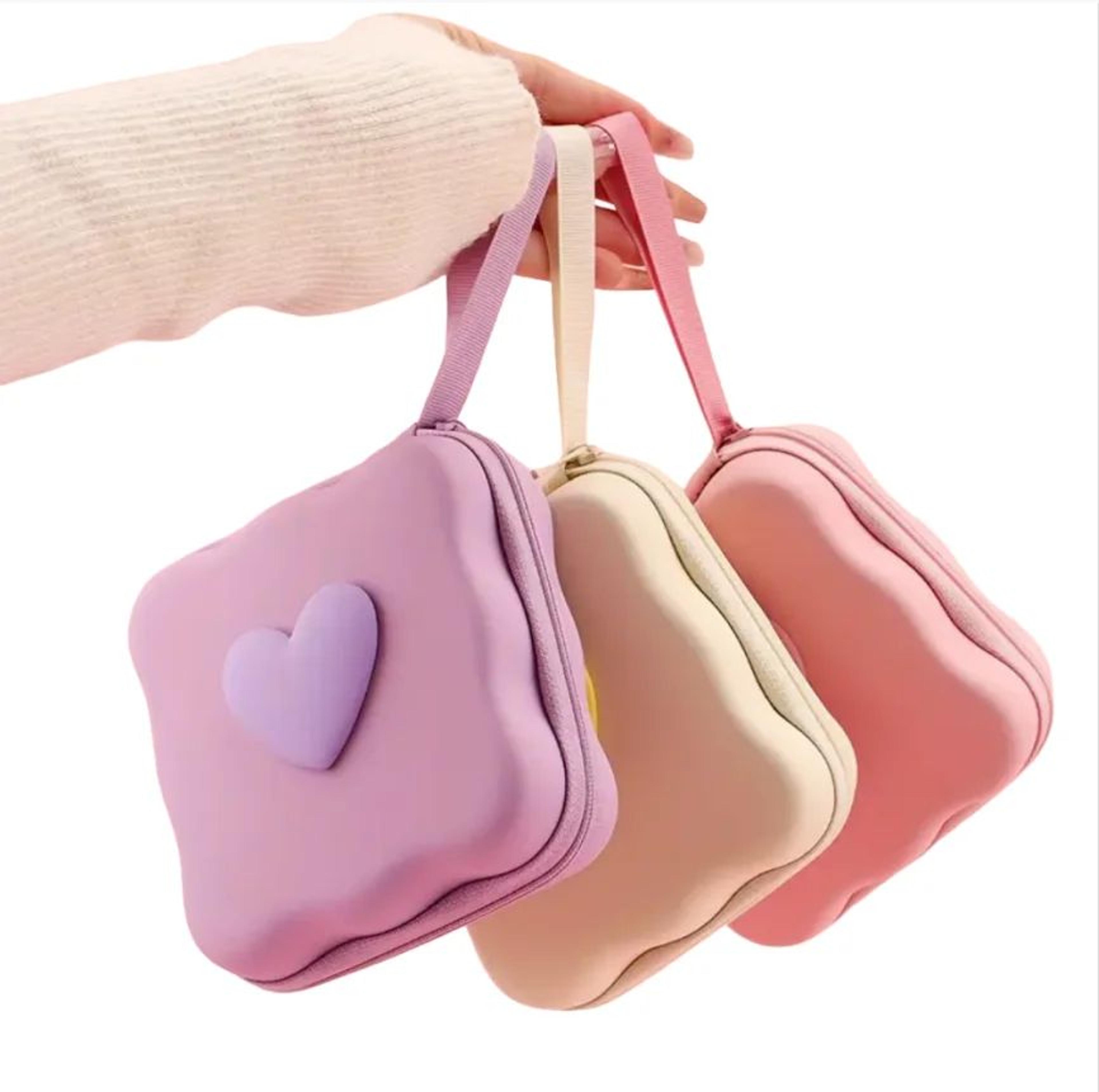 heart shaped charger storage case