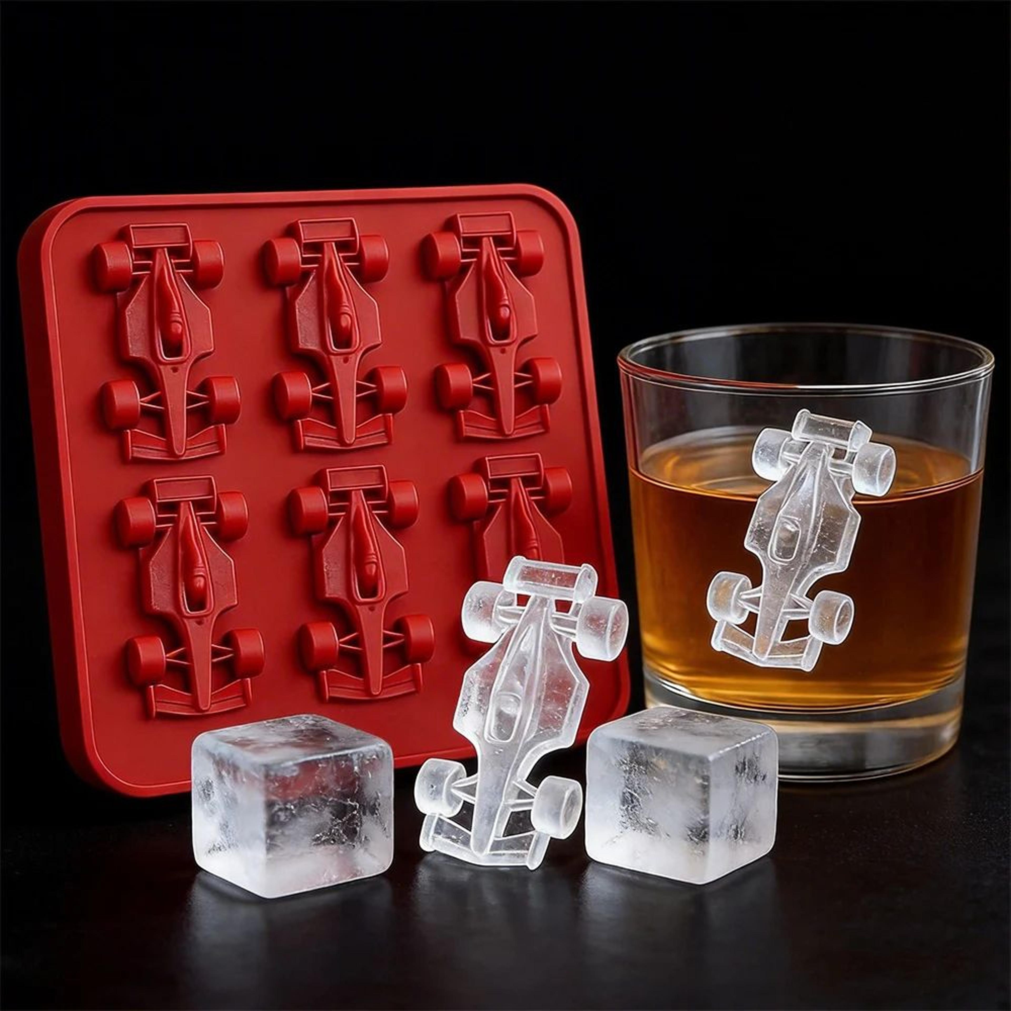 formula racing car silicone ice mold