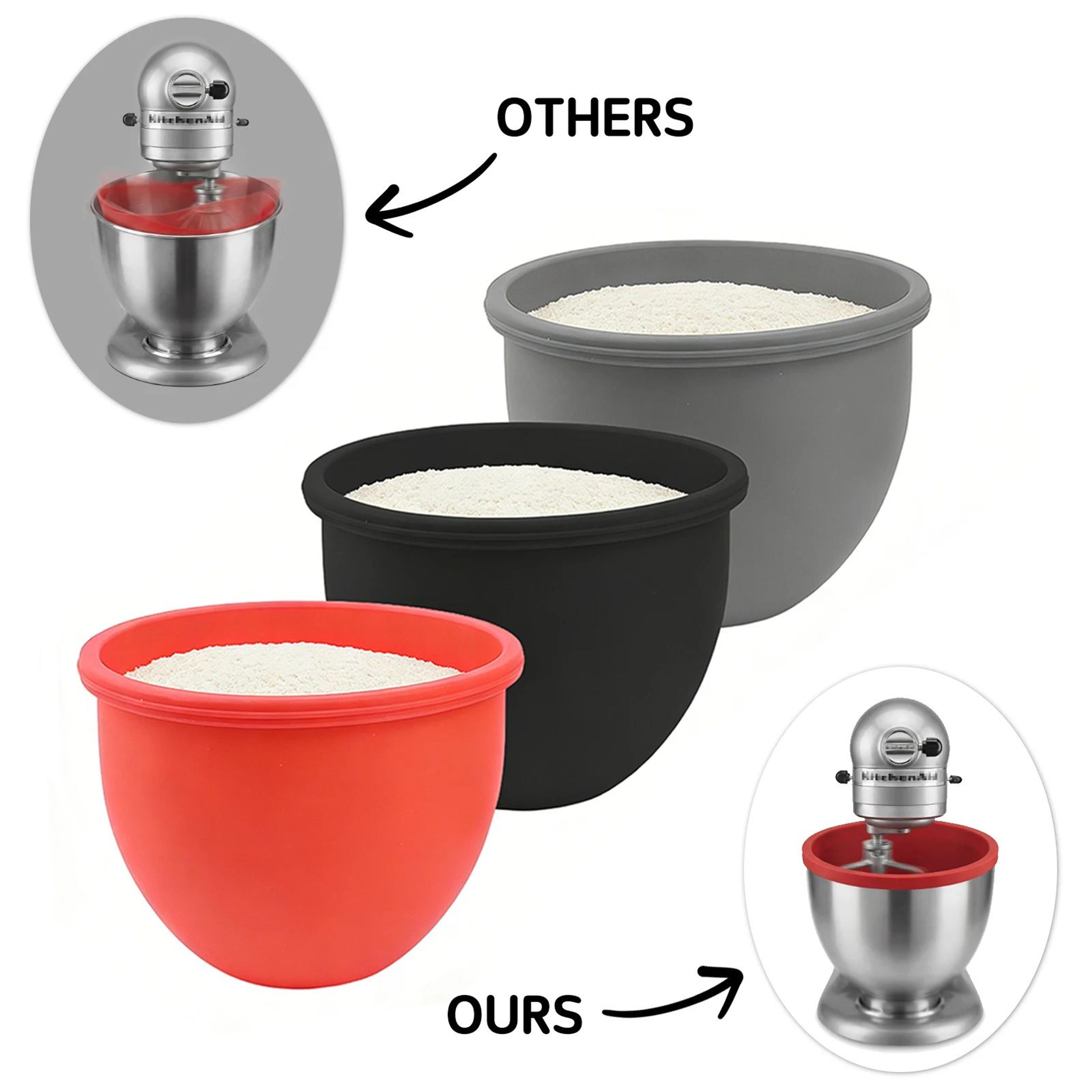 5 qt silicone stand mixer bowl liner