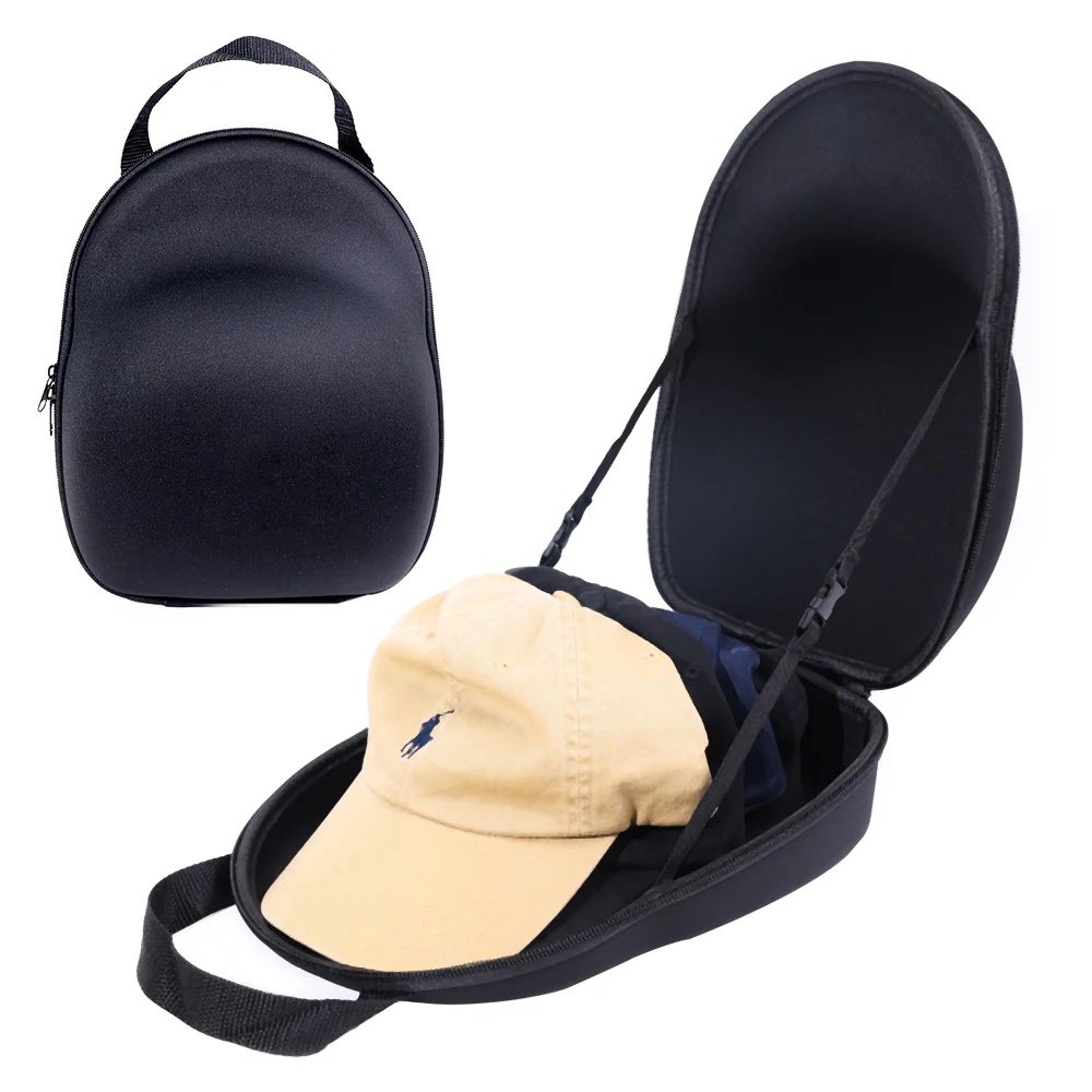 hard shell baseball cap travel case