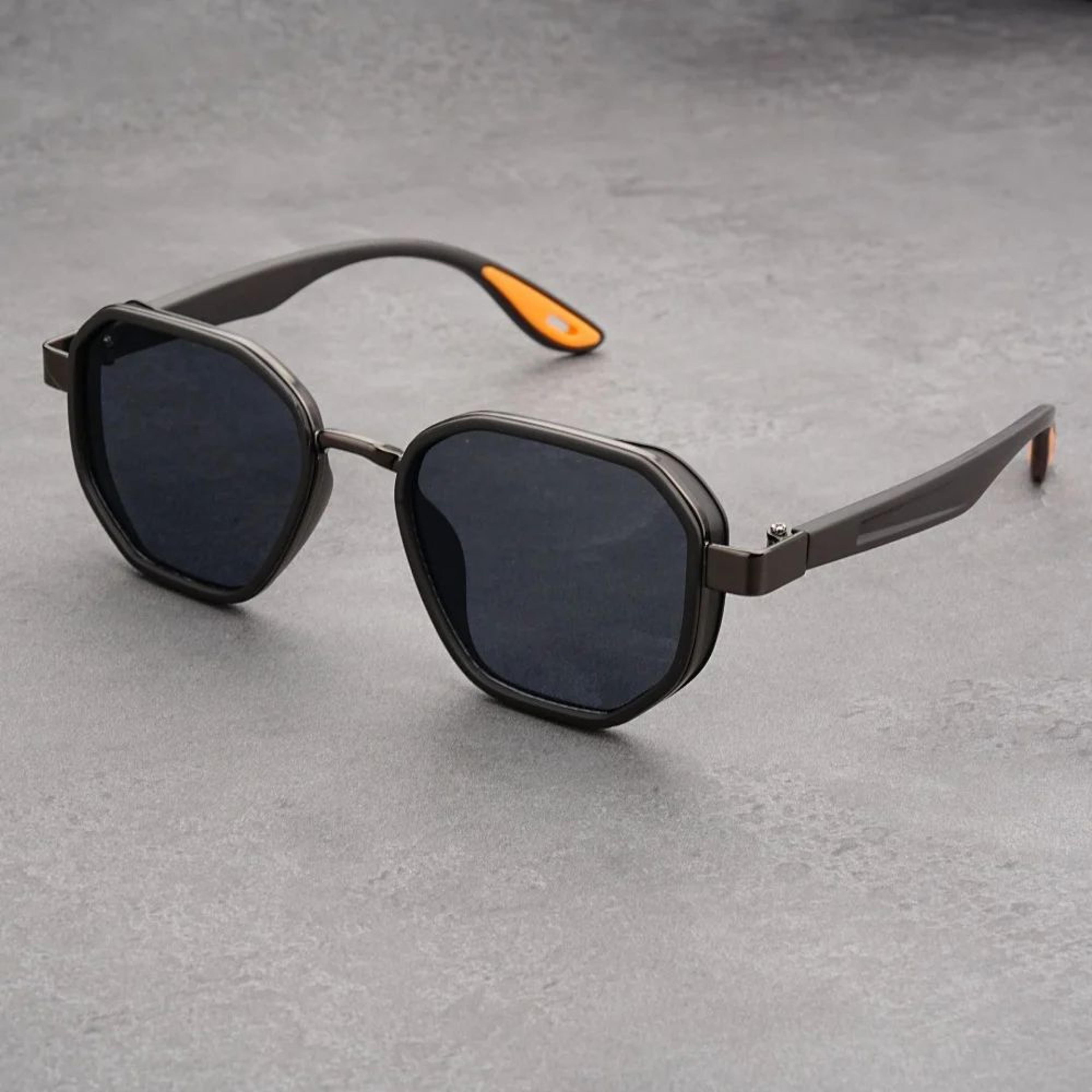 retro oval uv400 sunglasses