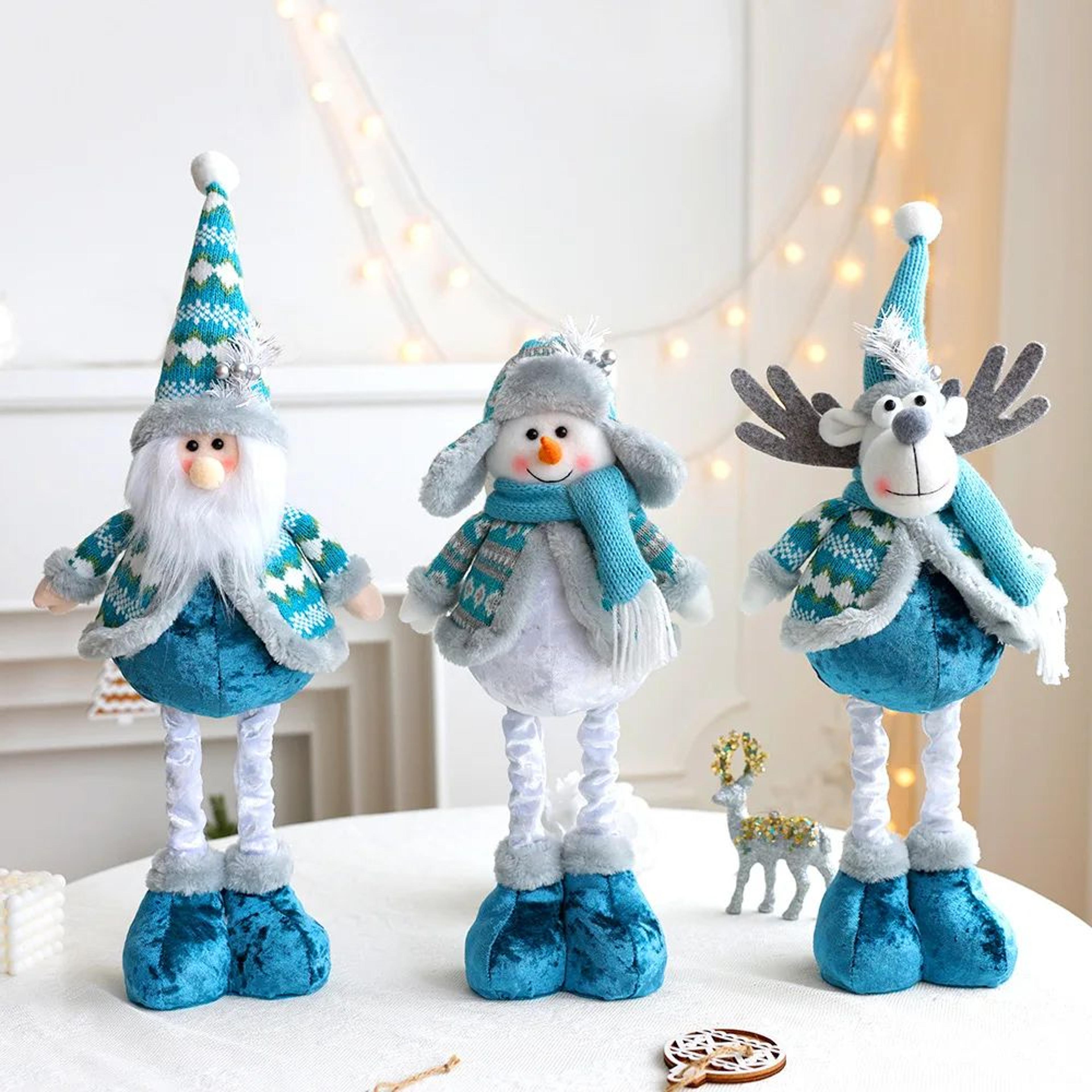 telescopic christmas character doll