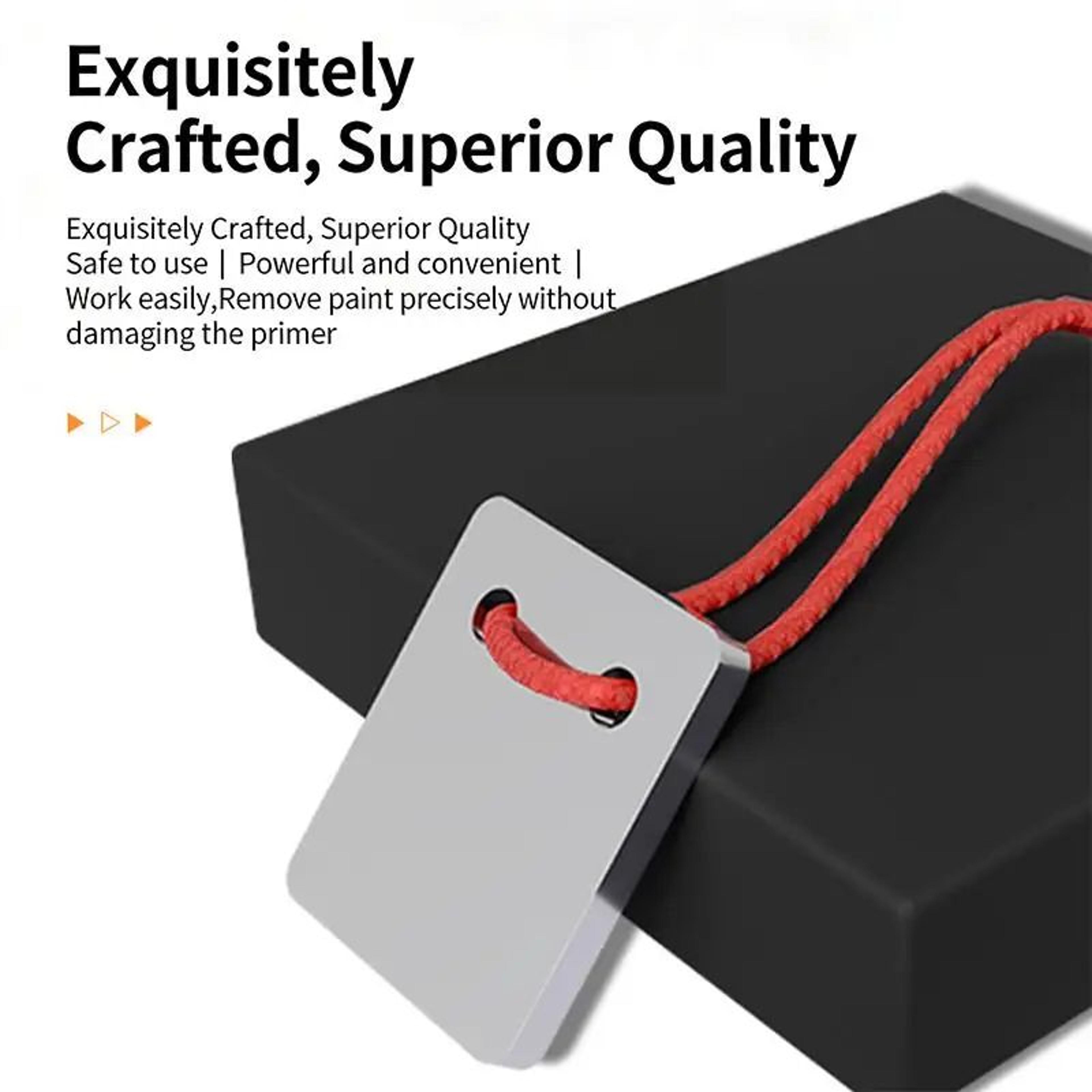 precision car paint repair scraper