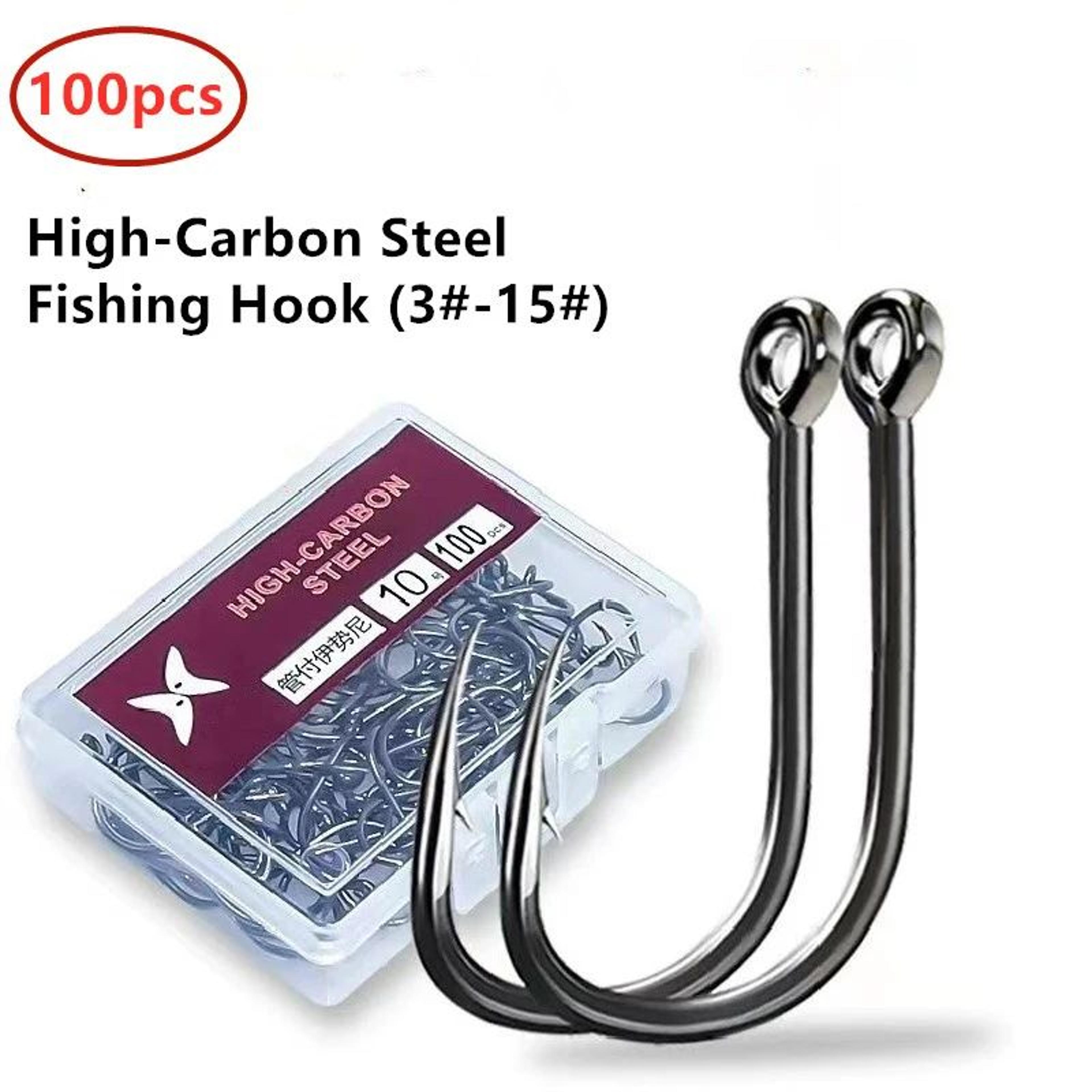 high carbon steel circle fishing hooks