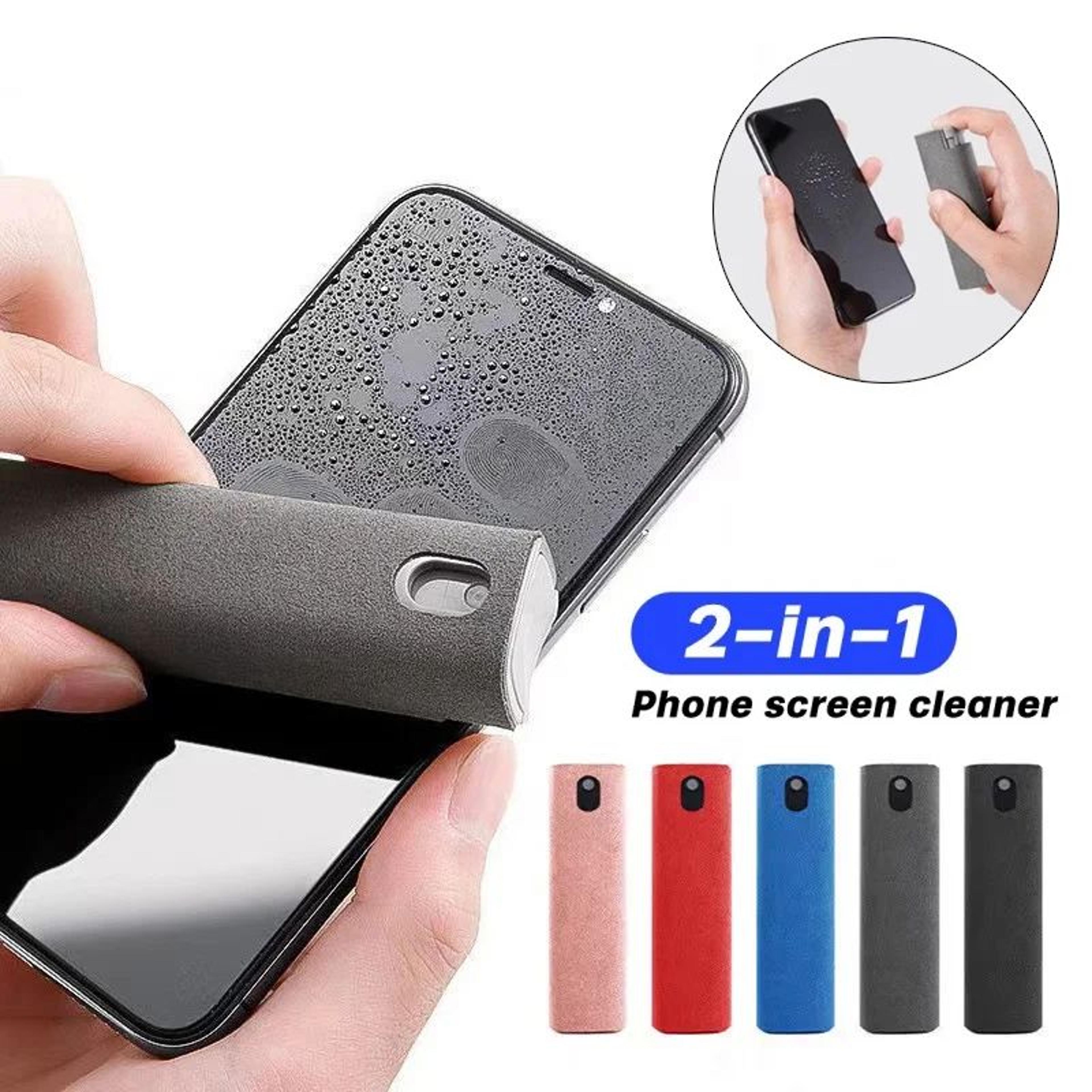 2 in 1 portable screen cleaner spray
