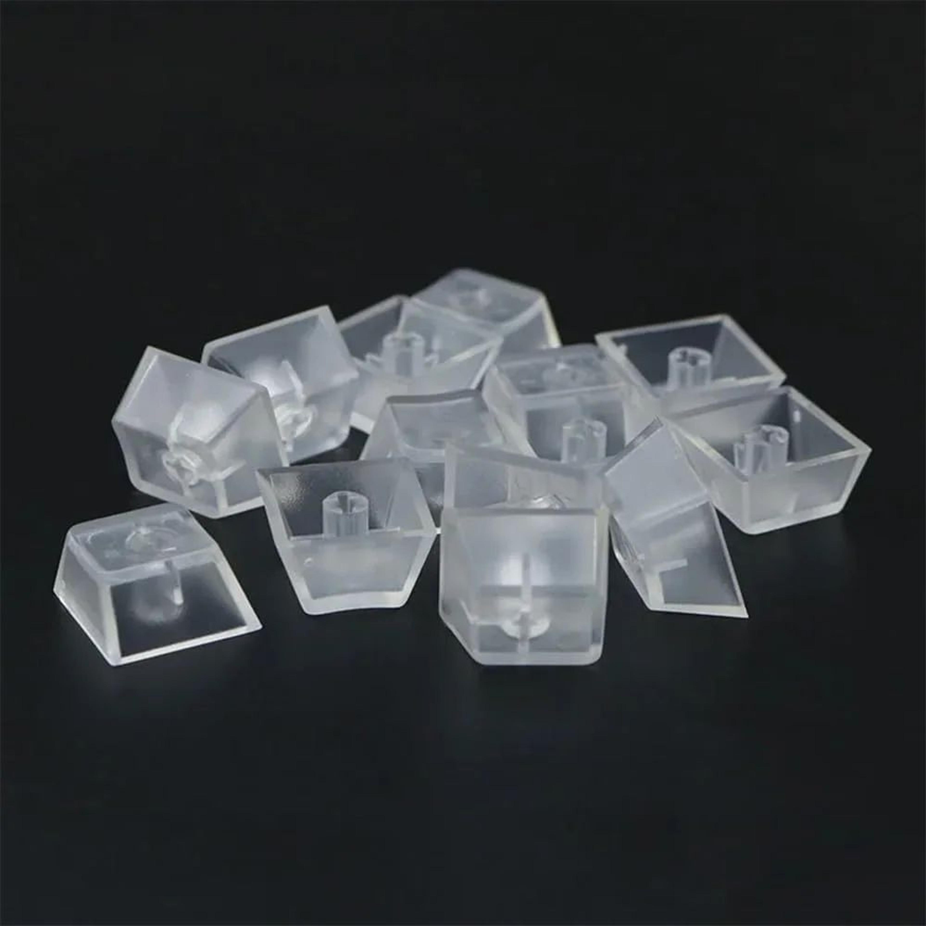blank frosted translucent mechanical keyboard keycaps