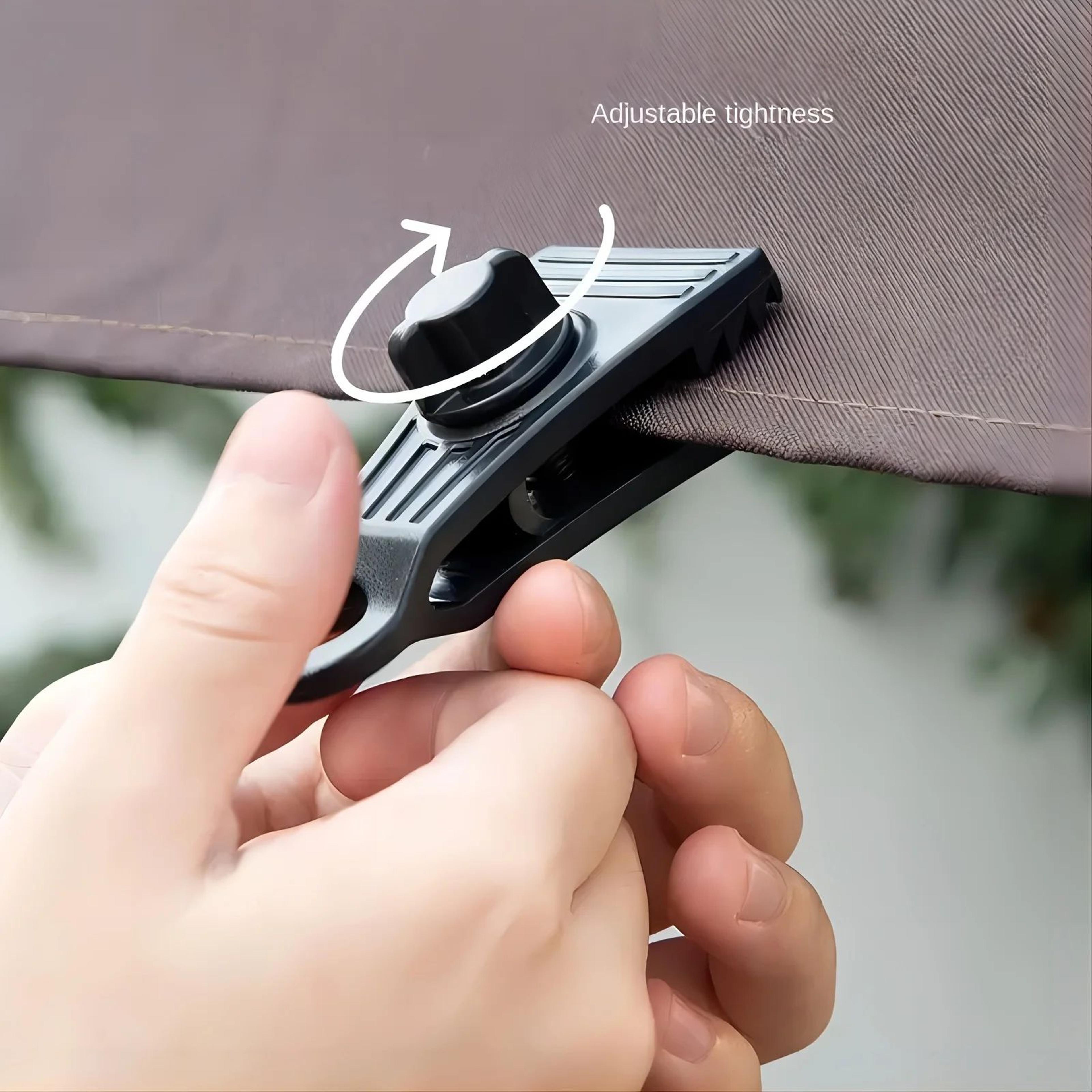heavy duty tent tarp clamps with carabiners