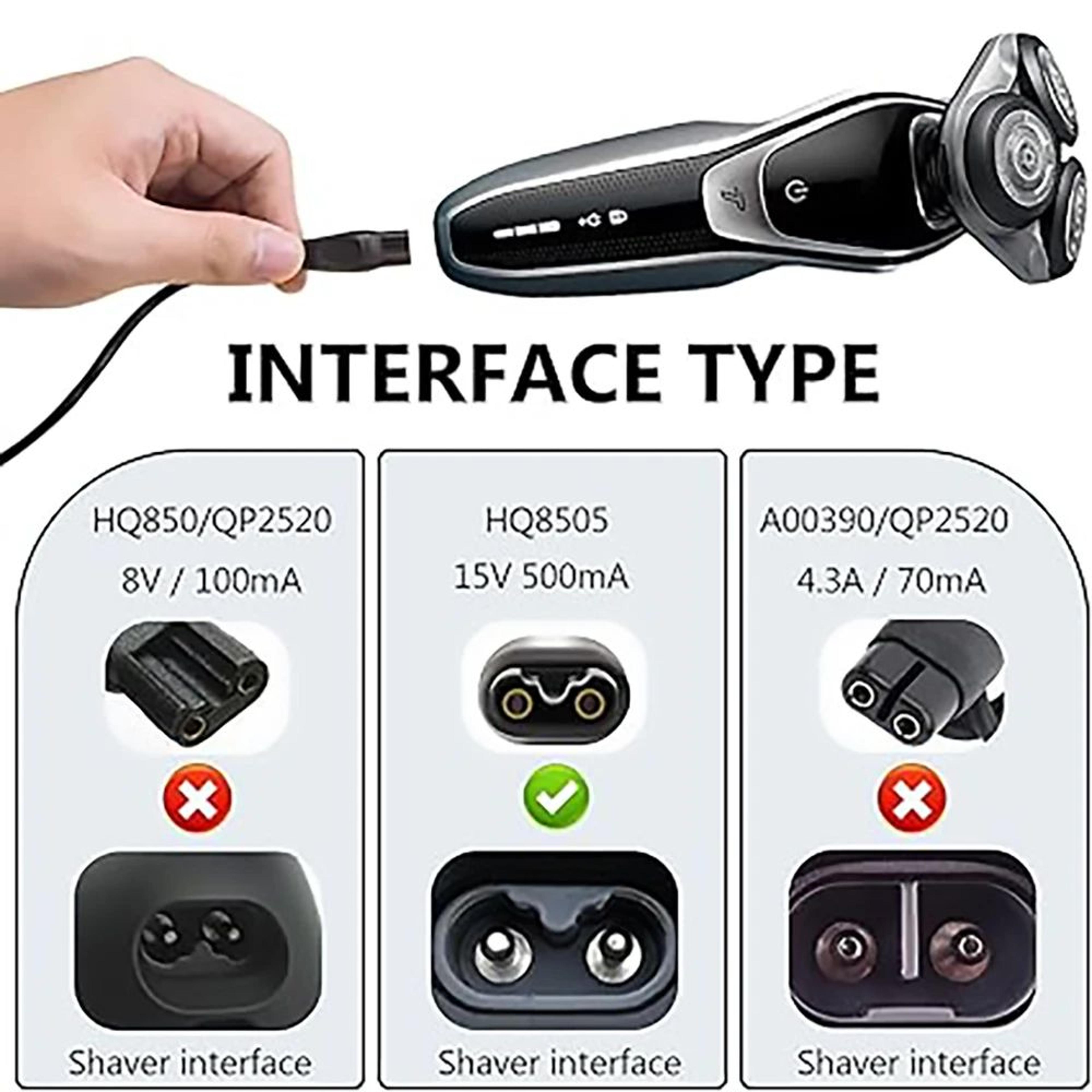 philips norelco replacement shaver charger