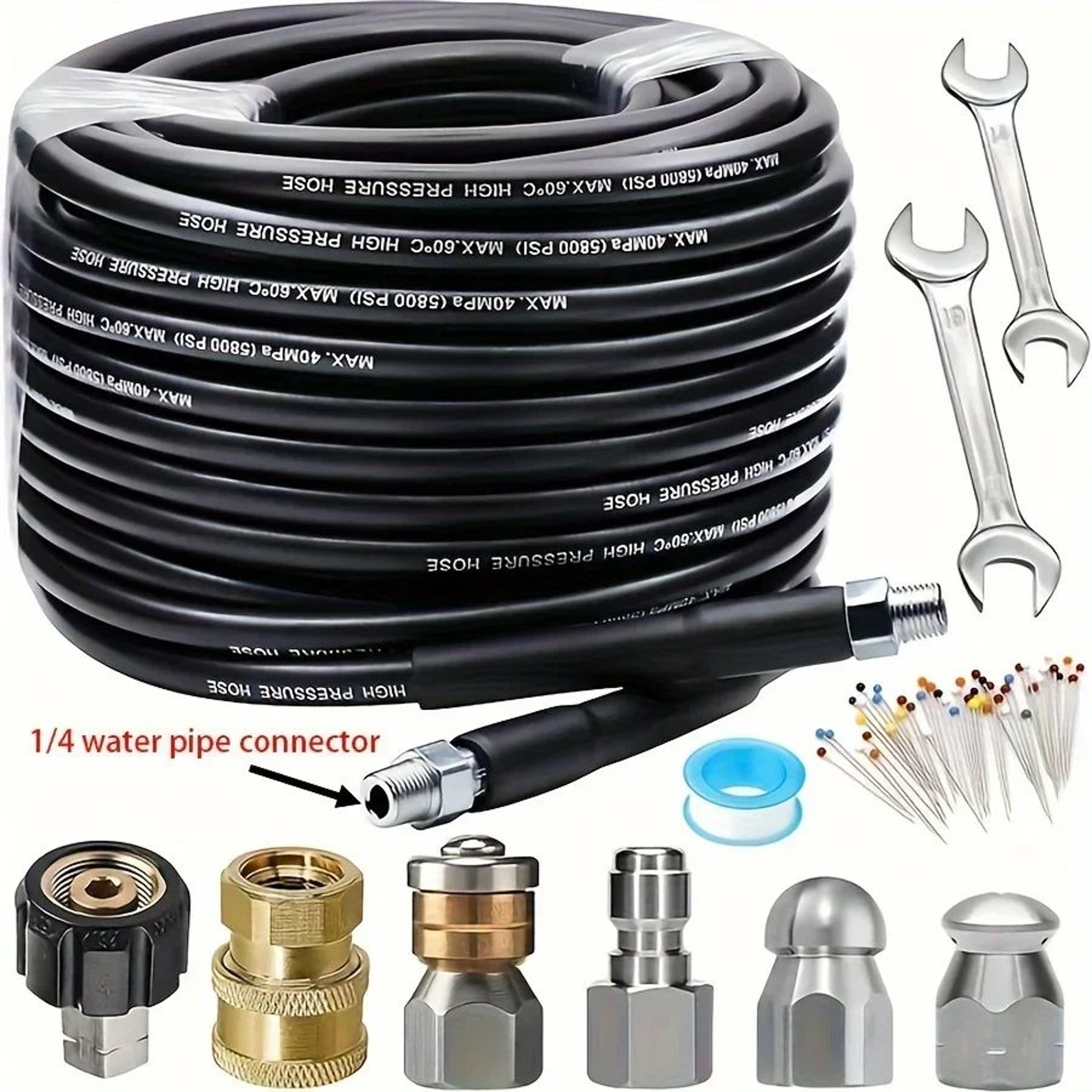 pressure washer sewer jetter kit