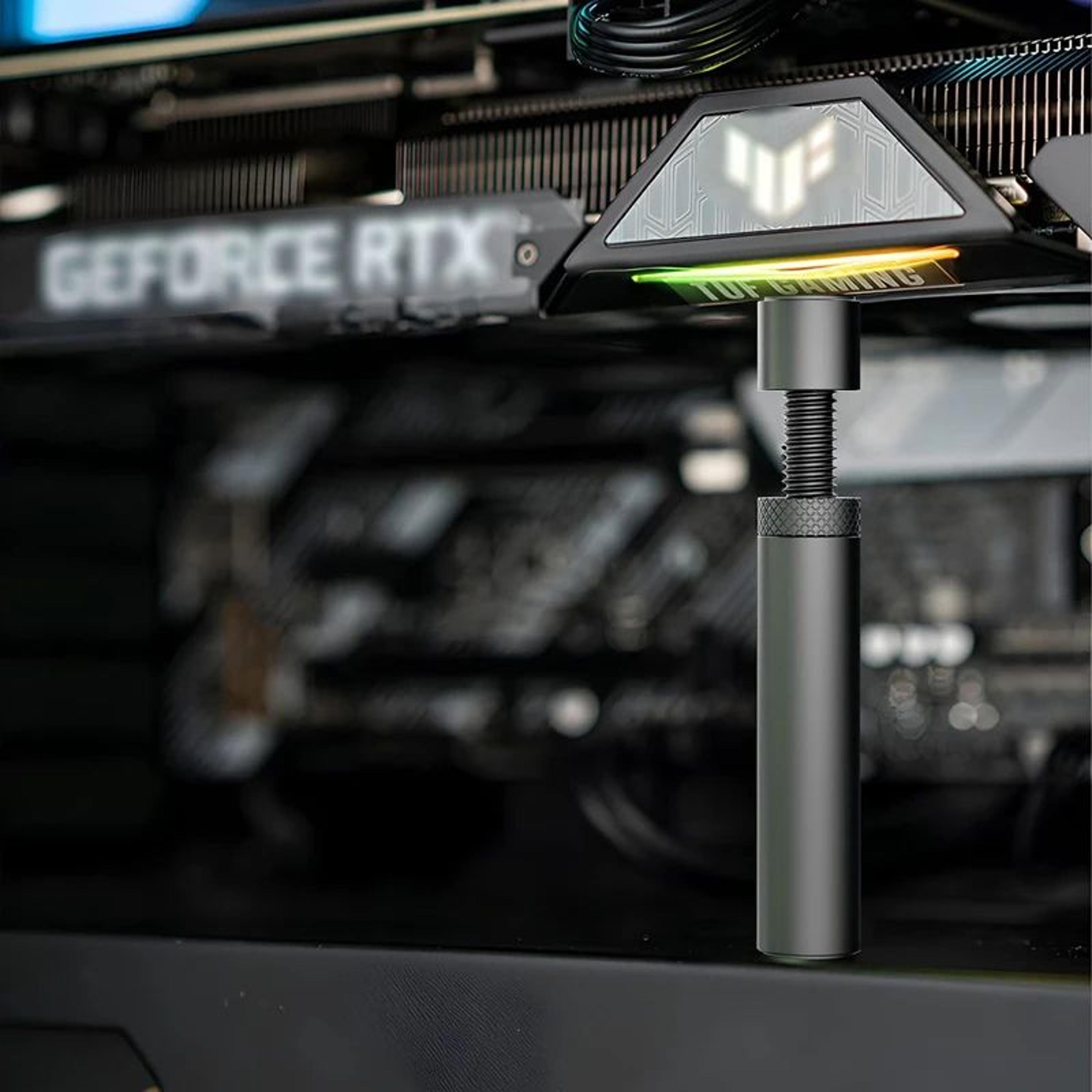 telescopic aluminum graphics card support