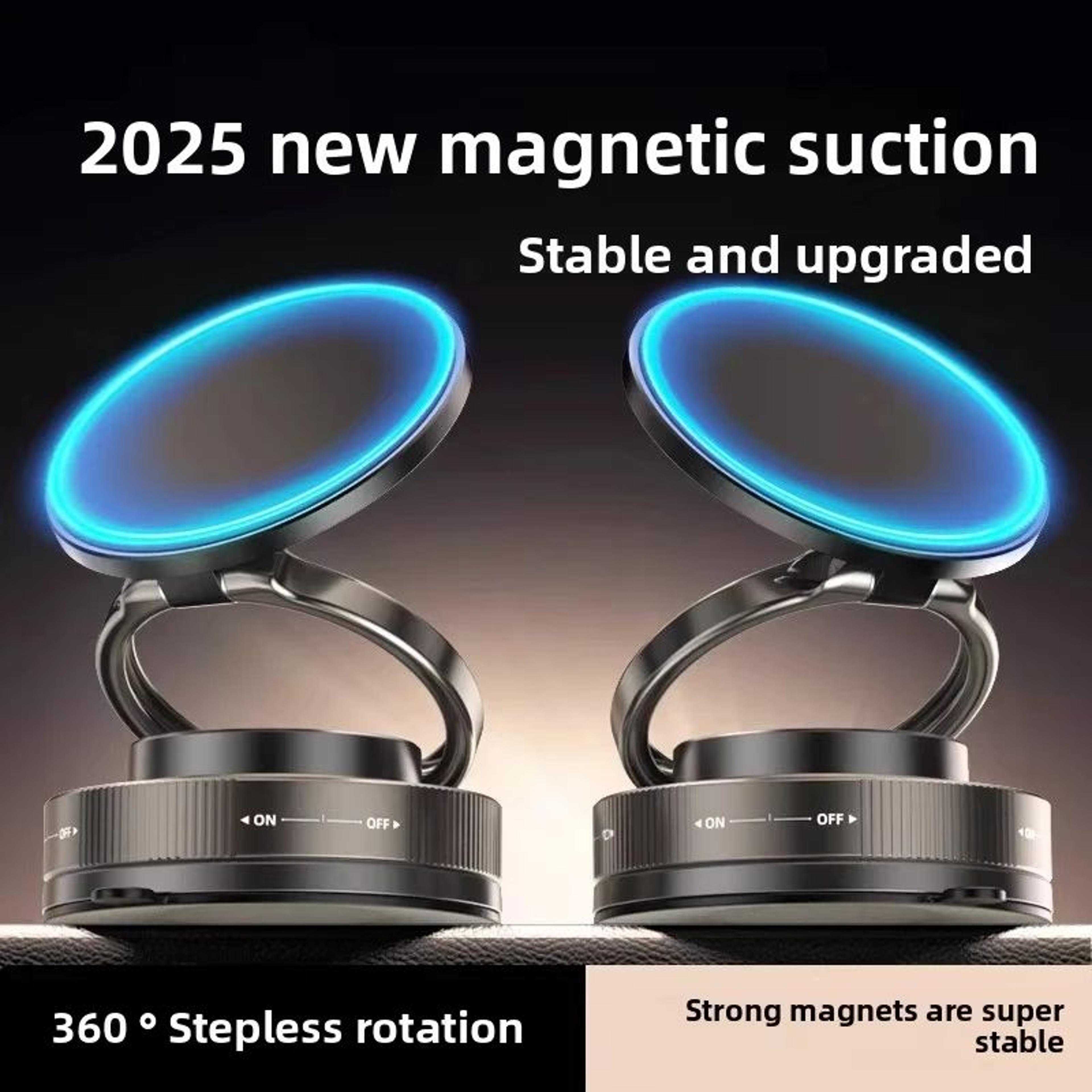 vacuum magnetic phone holder stand