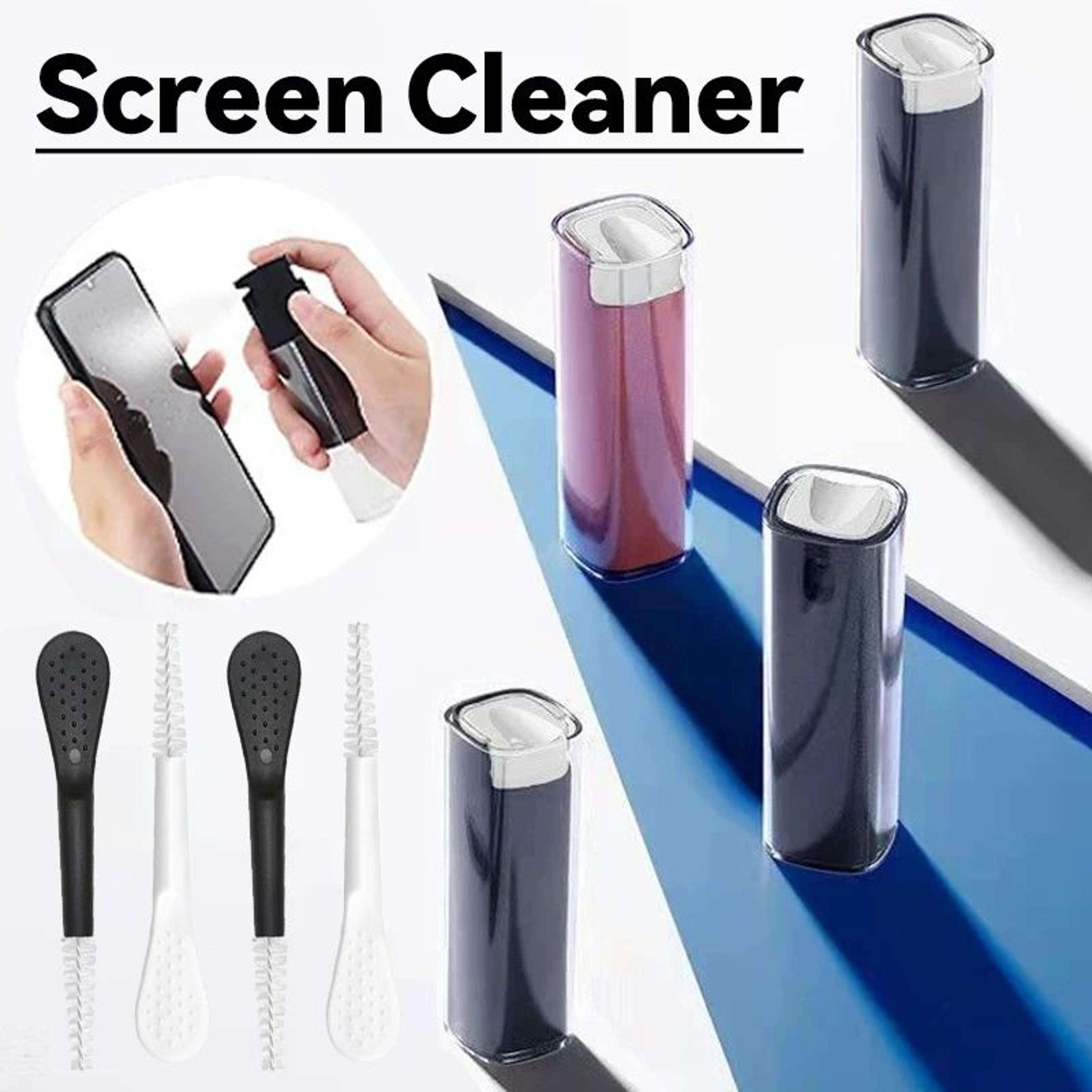 2 in 1 portable screen cleaner spray bottle