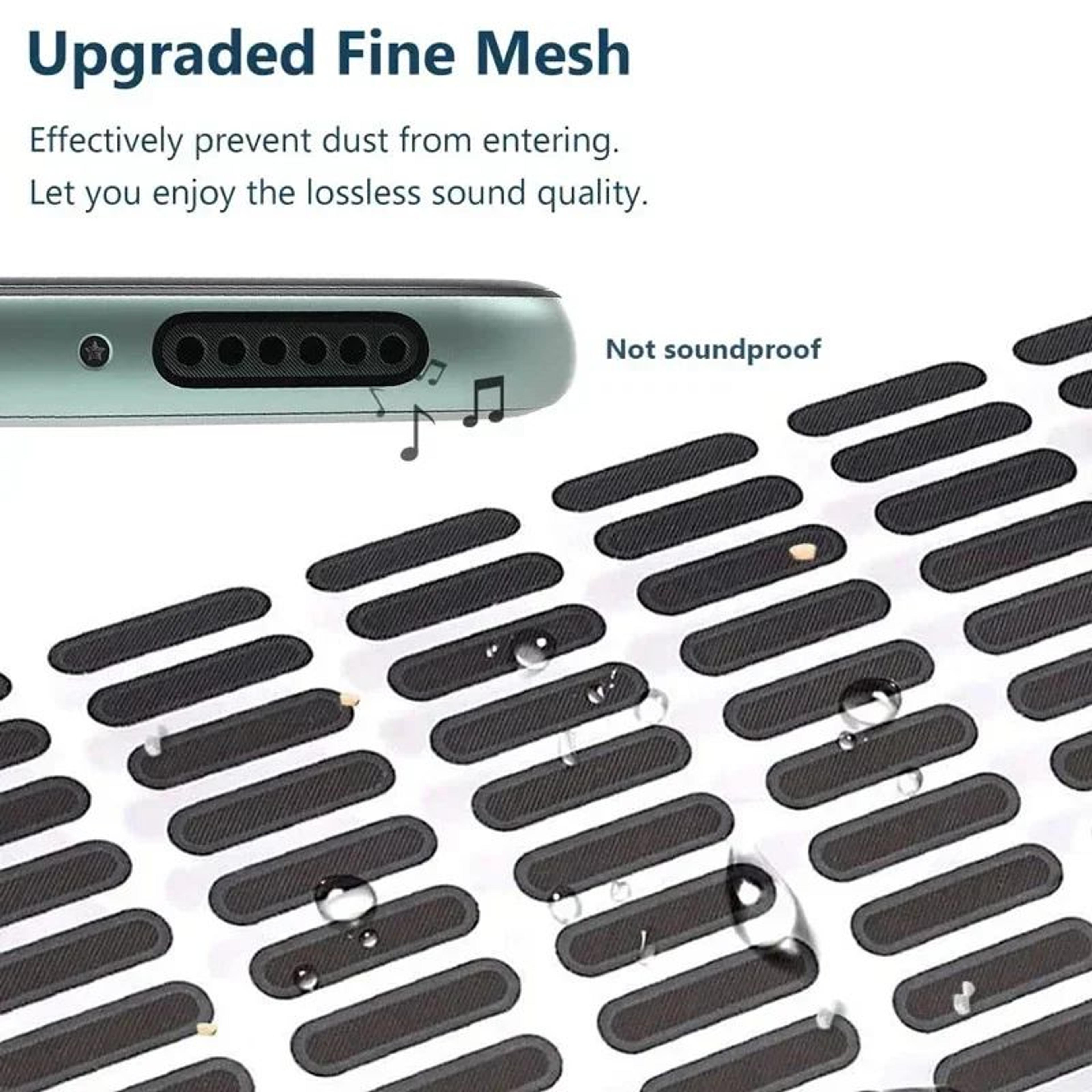 iphone speaker dust mesh protector set