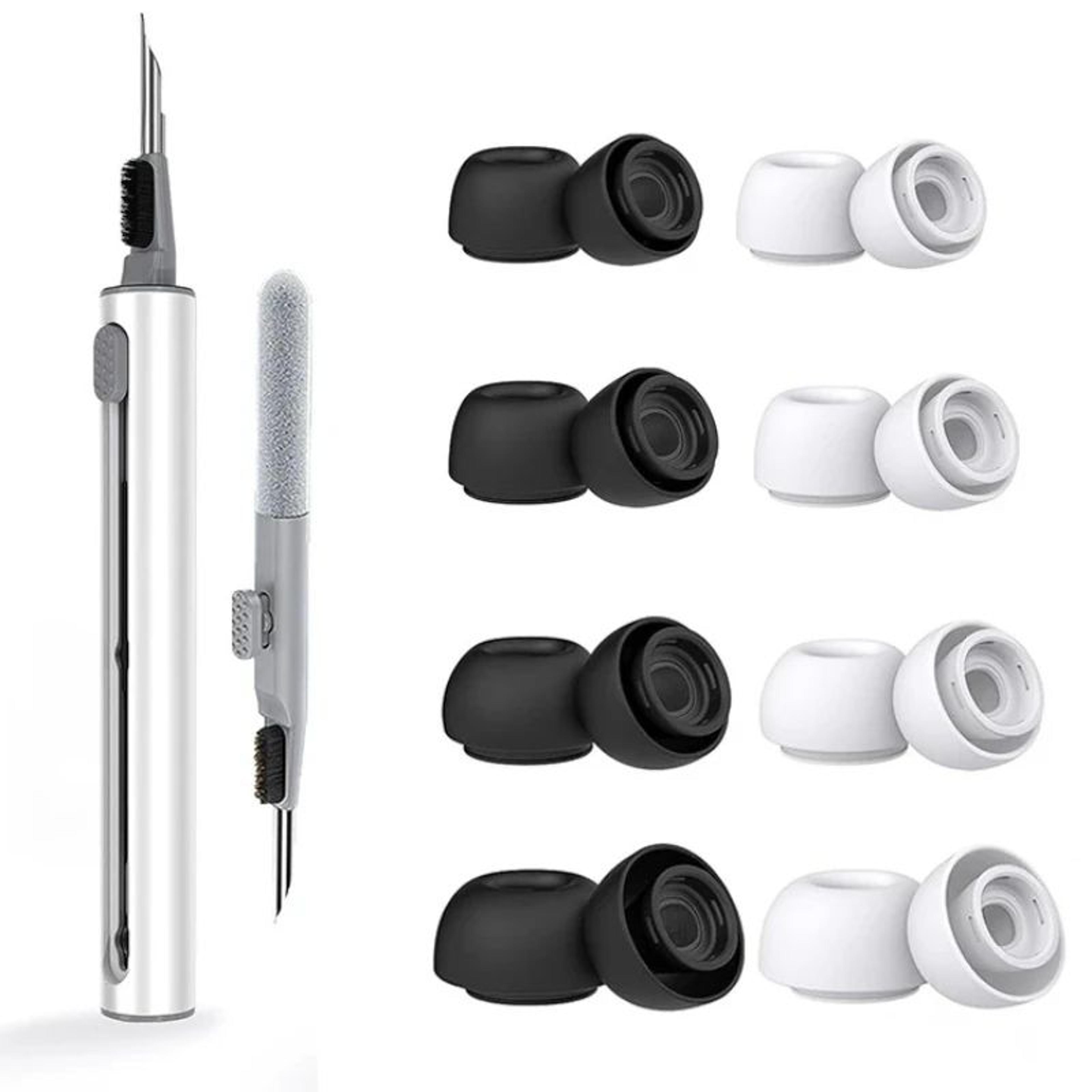 airpods pro liquid silicone ear tips with cleaning pen