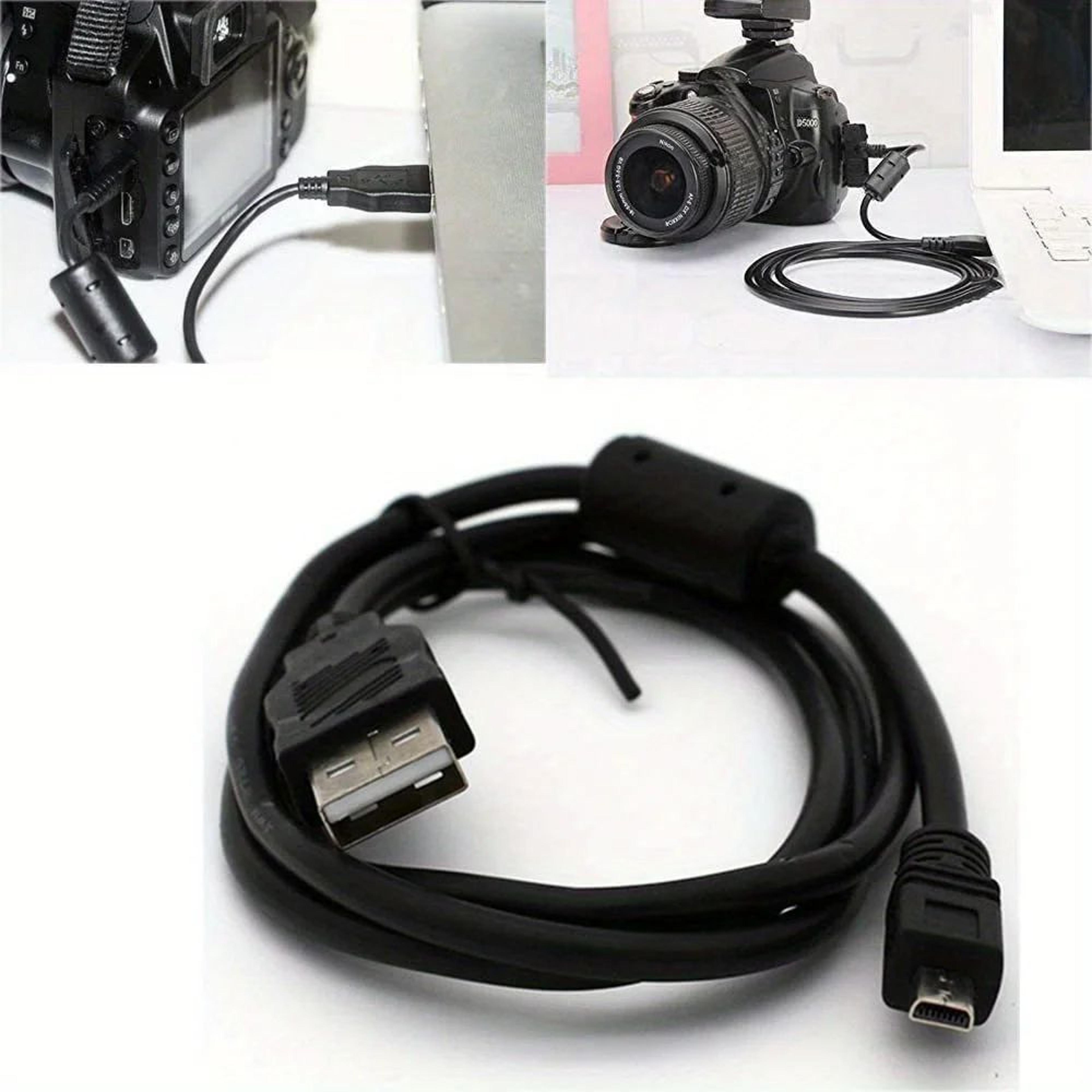 mini 8 pin usb camera data transfer cable