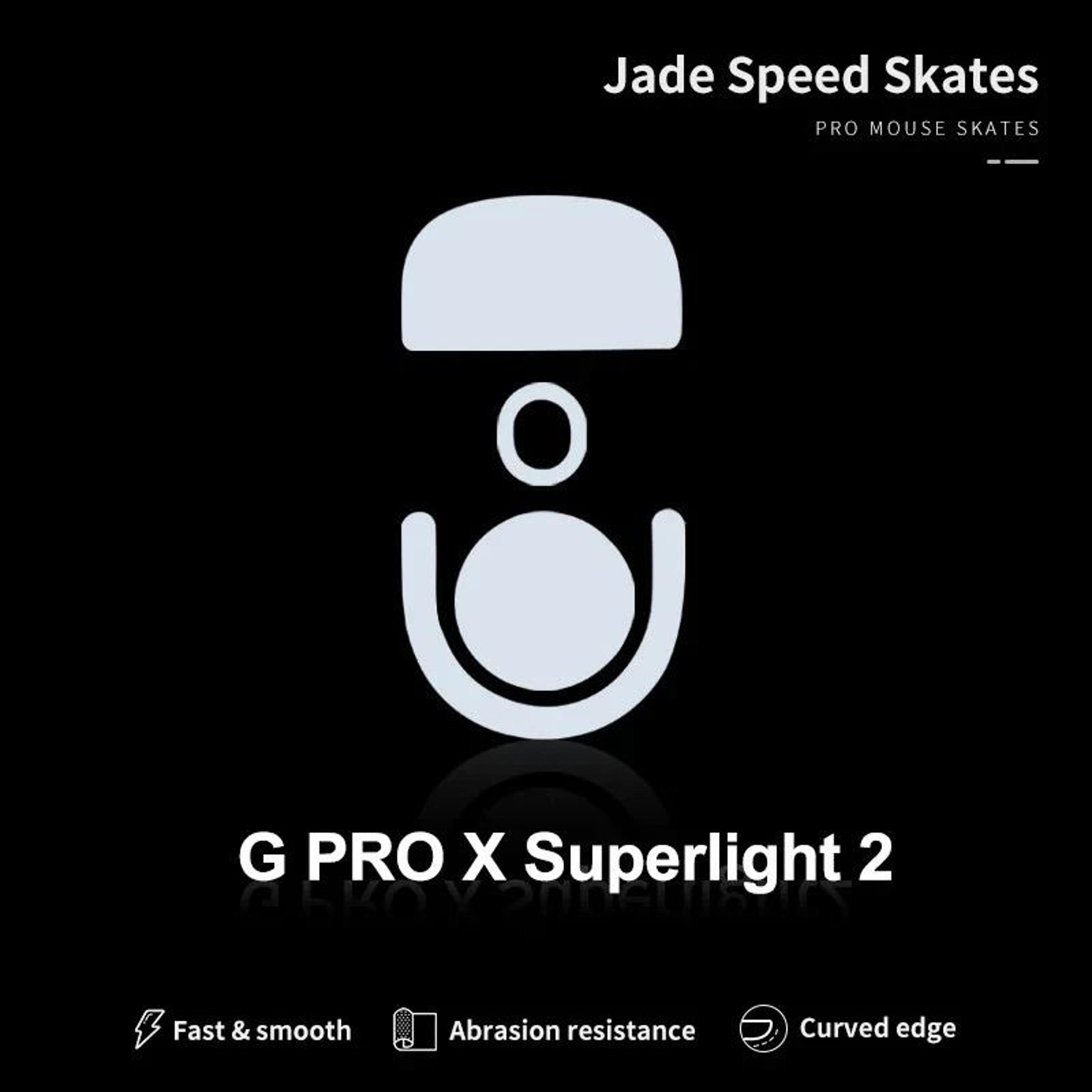 jade speed ptfe mouse skates logitech g pro x superlight 2