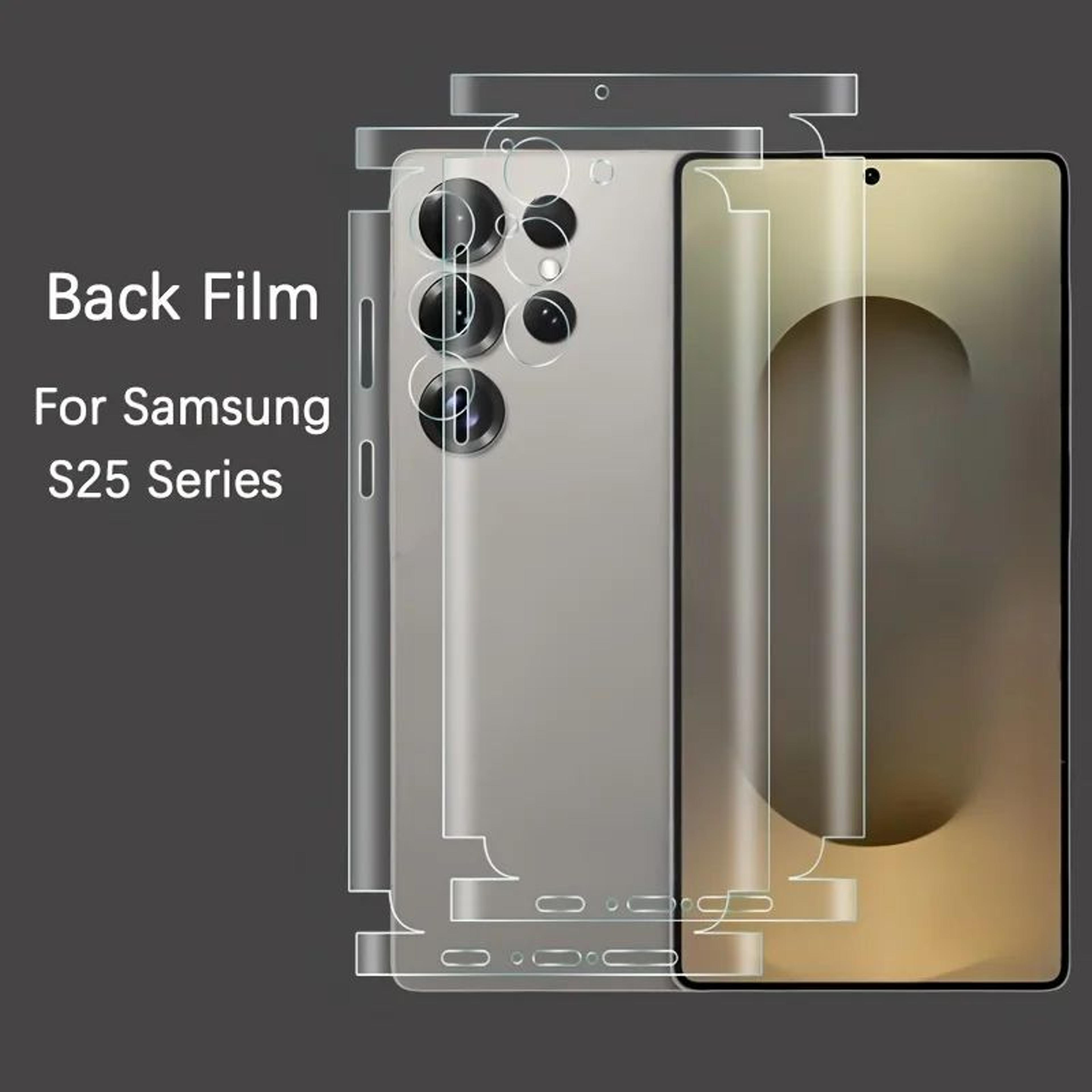 samsung galaxy s25 hydrogel back protector full cover film