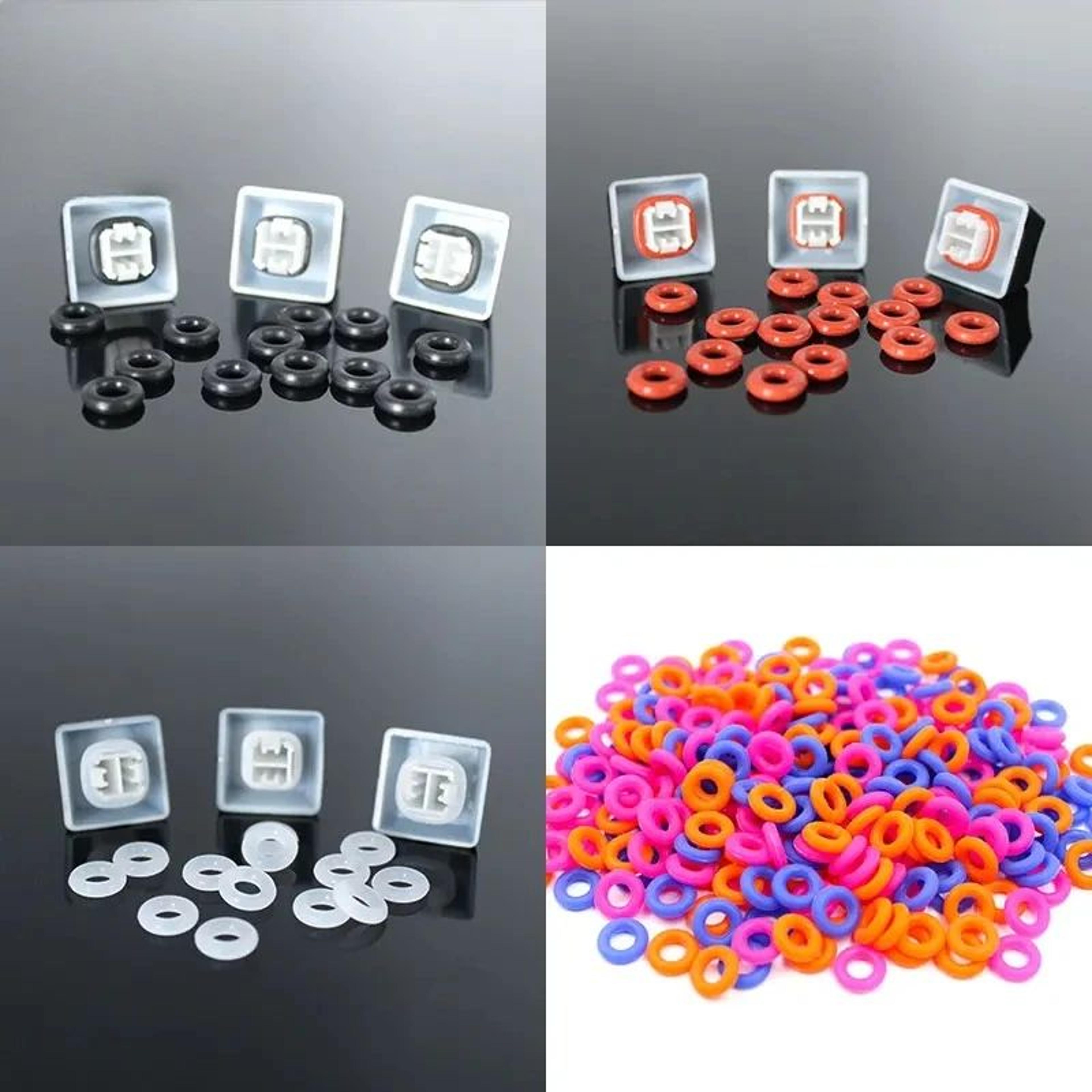 125 piece mechanical keyboard o ring dampeners