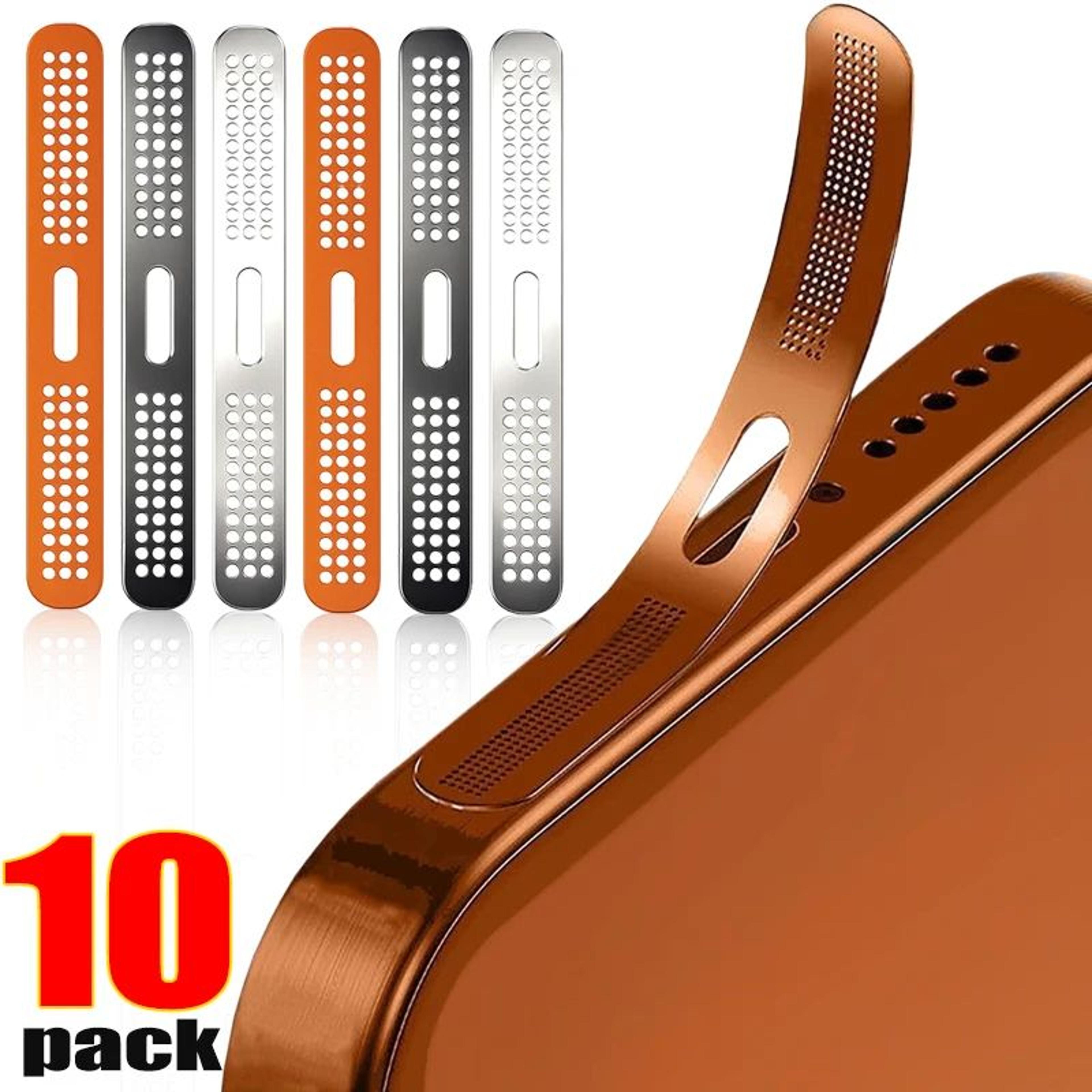 iphone 17 pro metal earpiece dust mesh protector