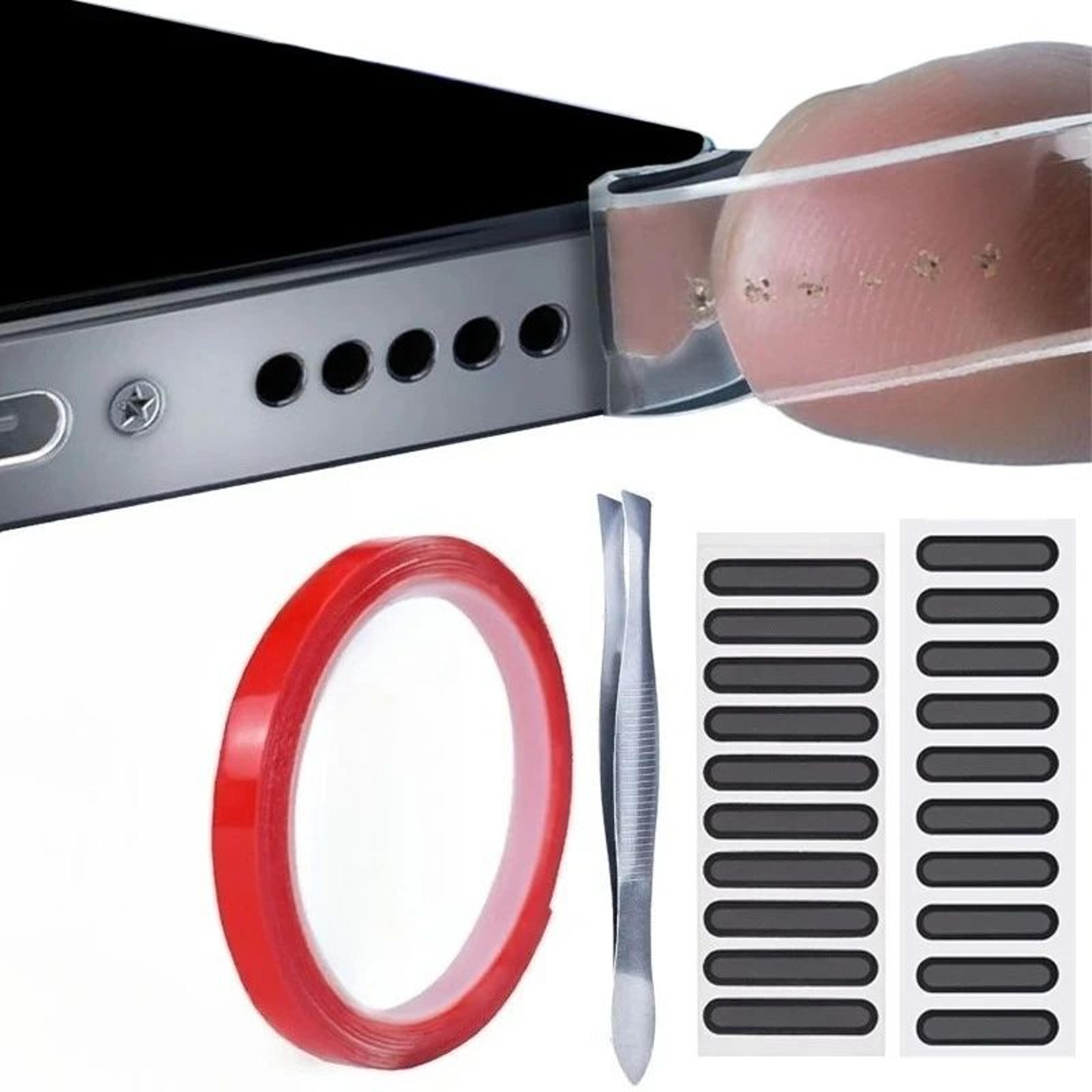 phone speaker dust cleaning sticker kit