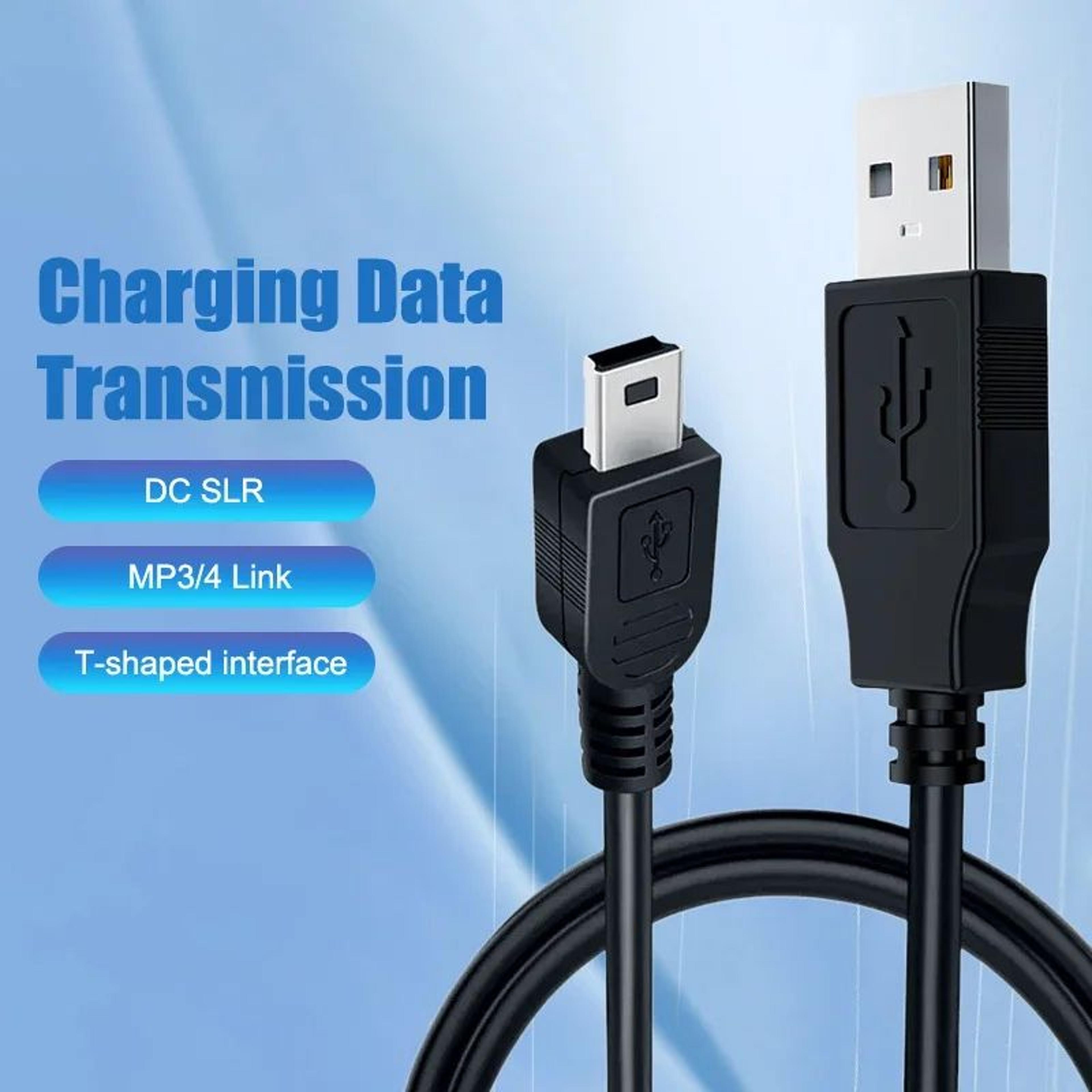 mini usb 5 pin charging and data sync cable