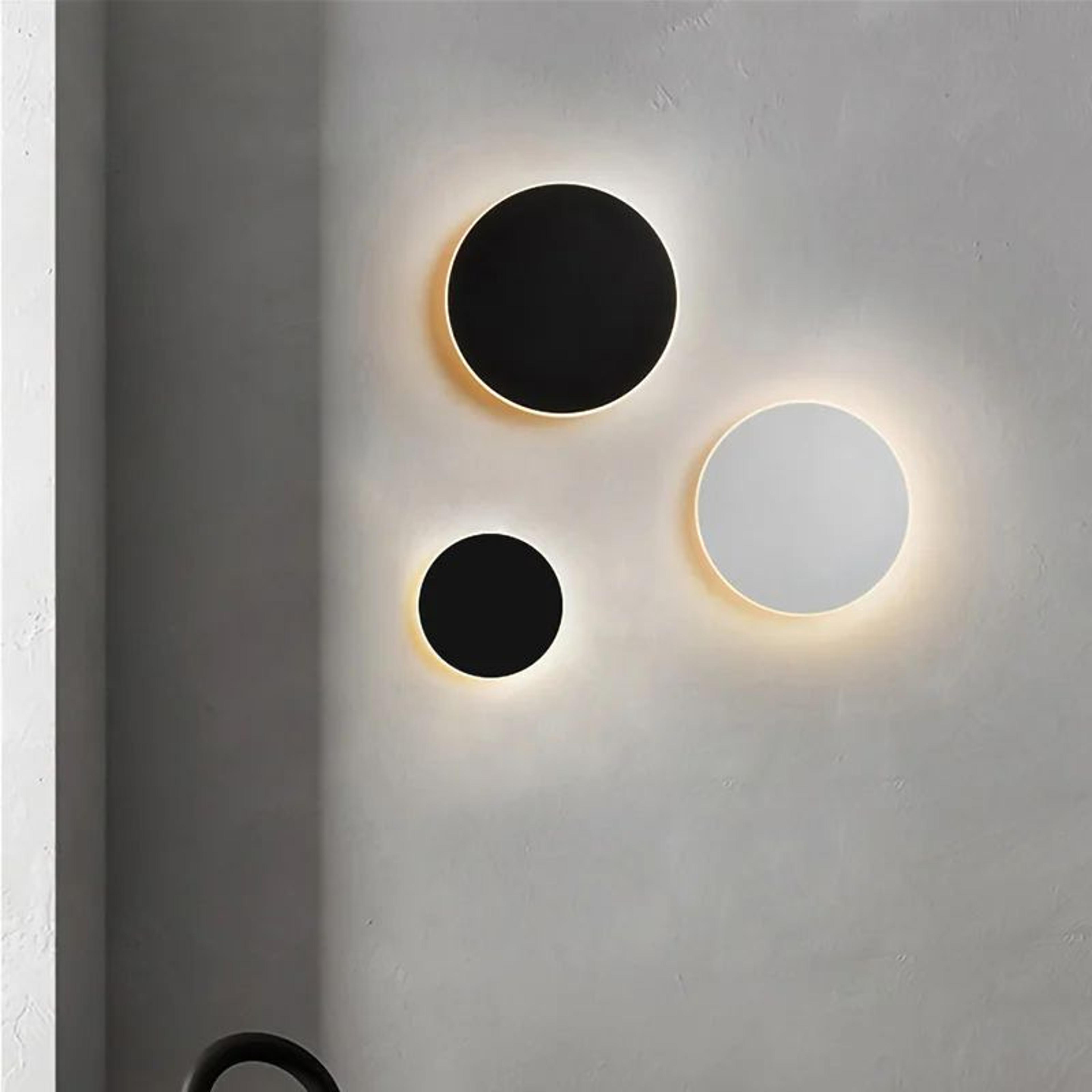 modern round motion sensor led wall light