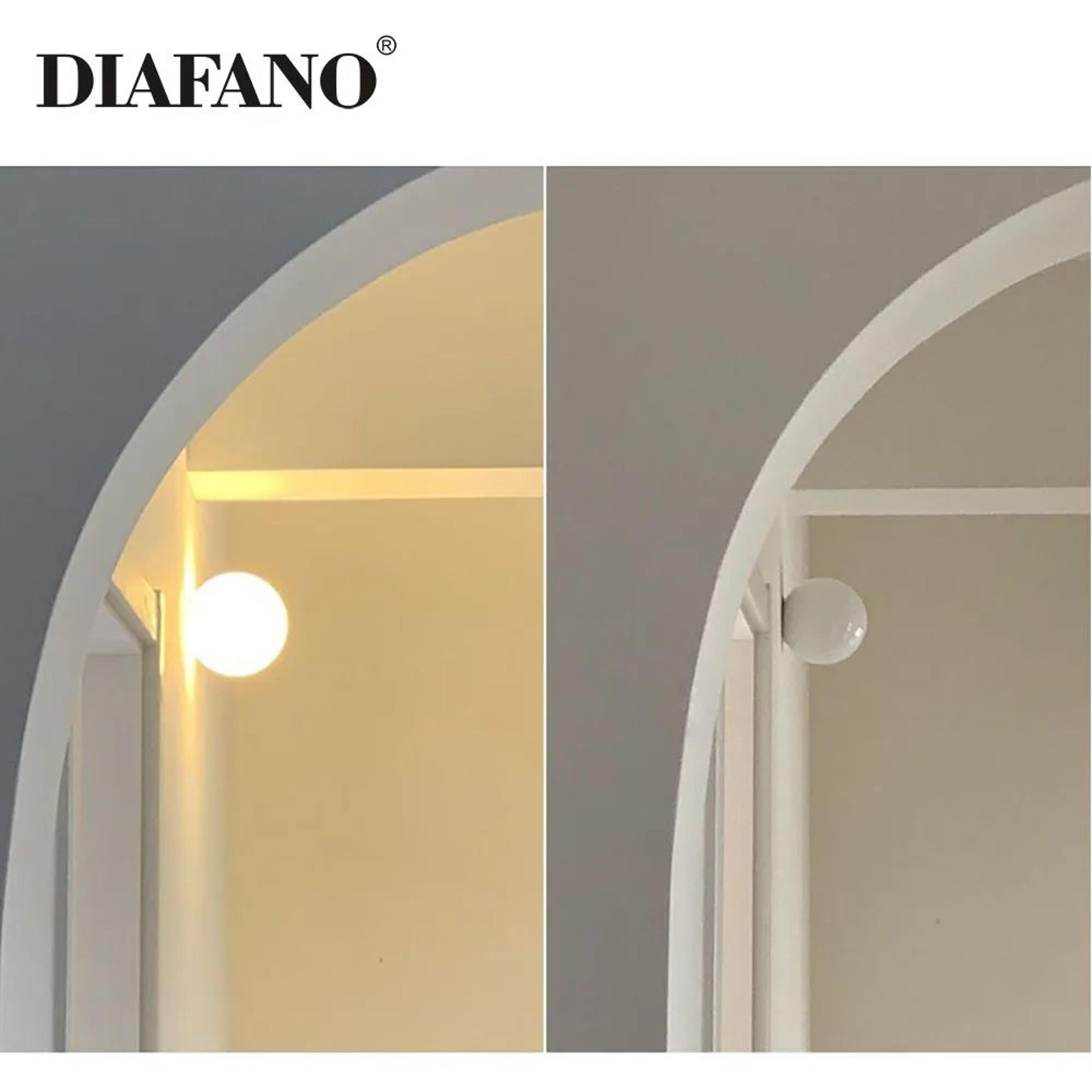 french bauhaus glass globe wall sconce